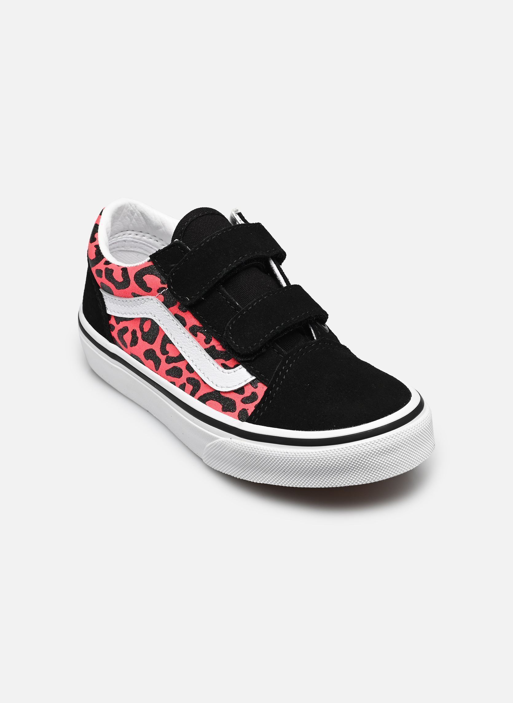 Baskets basses enfant Vans Old Skool V GLITTER LEOPARD Diva - vue 6