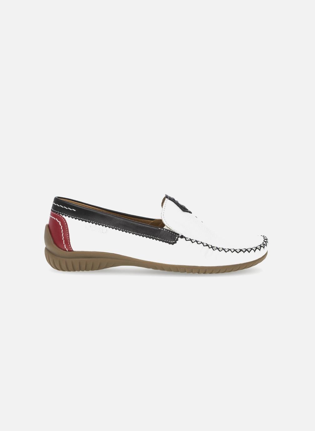 Mocassins 66.090 femme blanc Gabor Mocassins 66.090 femme blanc Blanc