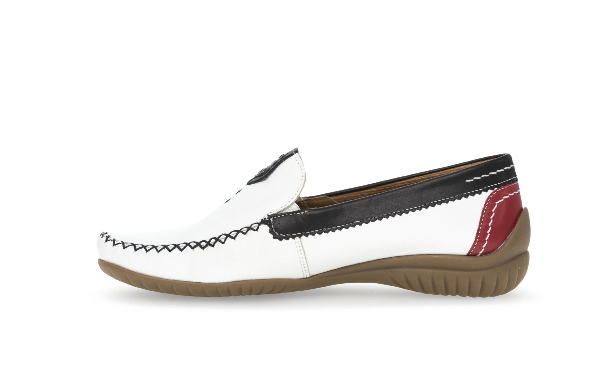 Mocassins 66.090 femme blanc Gabor Mocassins 66.090 femme blanc Blanc