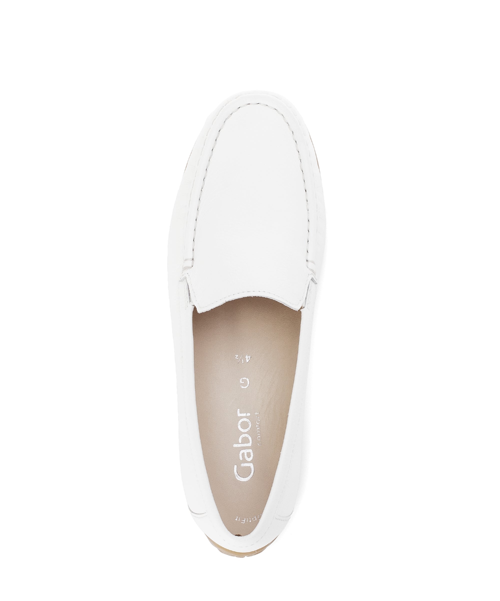 Mocassins 62.440 femme blanc Gabor Mocassins 62.440 femme blanc Blanc