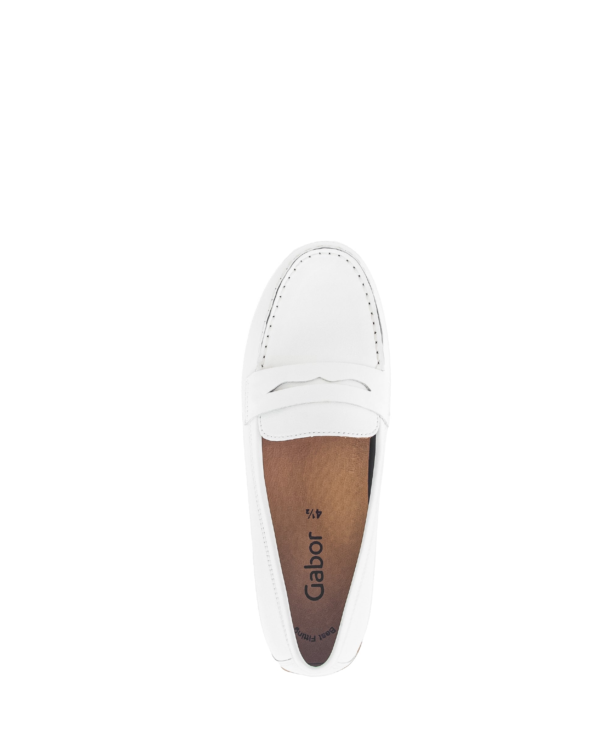 Mocassins 64.200 femme blanc Gabor Mocassins 64.200 femme blanc Blanc