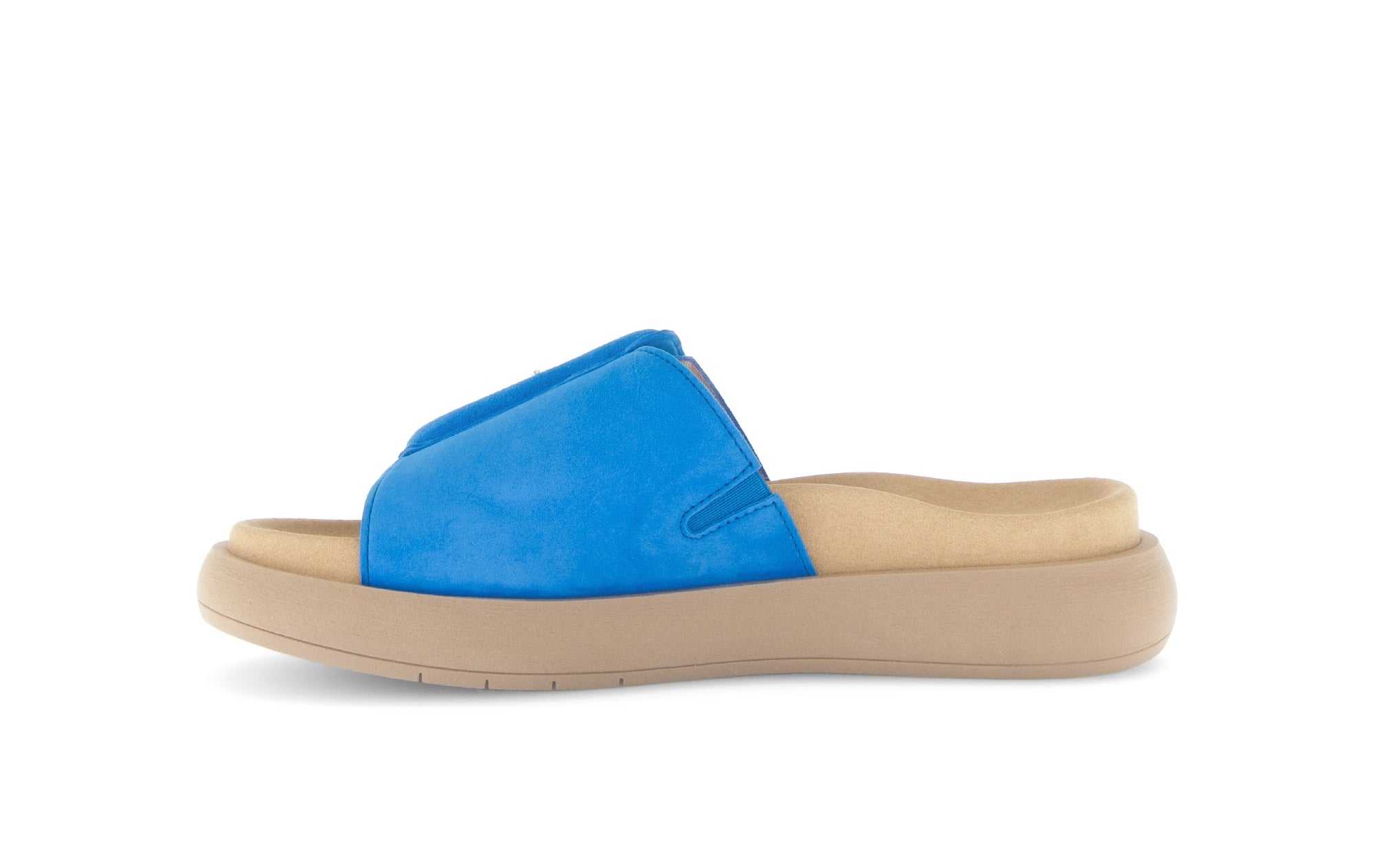 Mules Mules oranges en cuir velours femme bleu Gabor Mules Mules oranges en cuir velours femme bleu Bleu