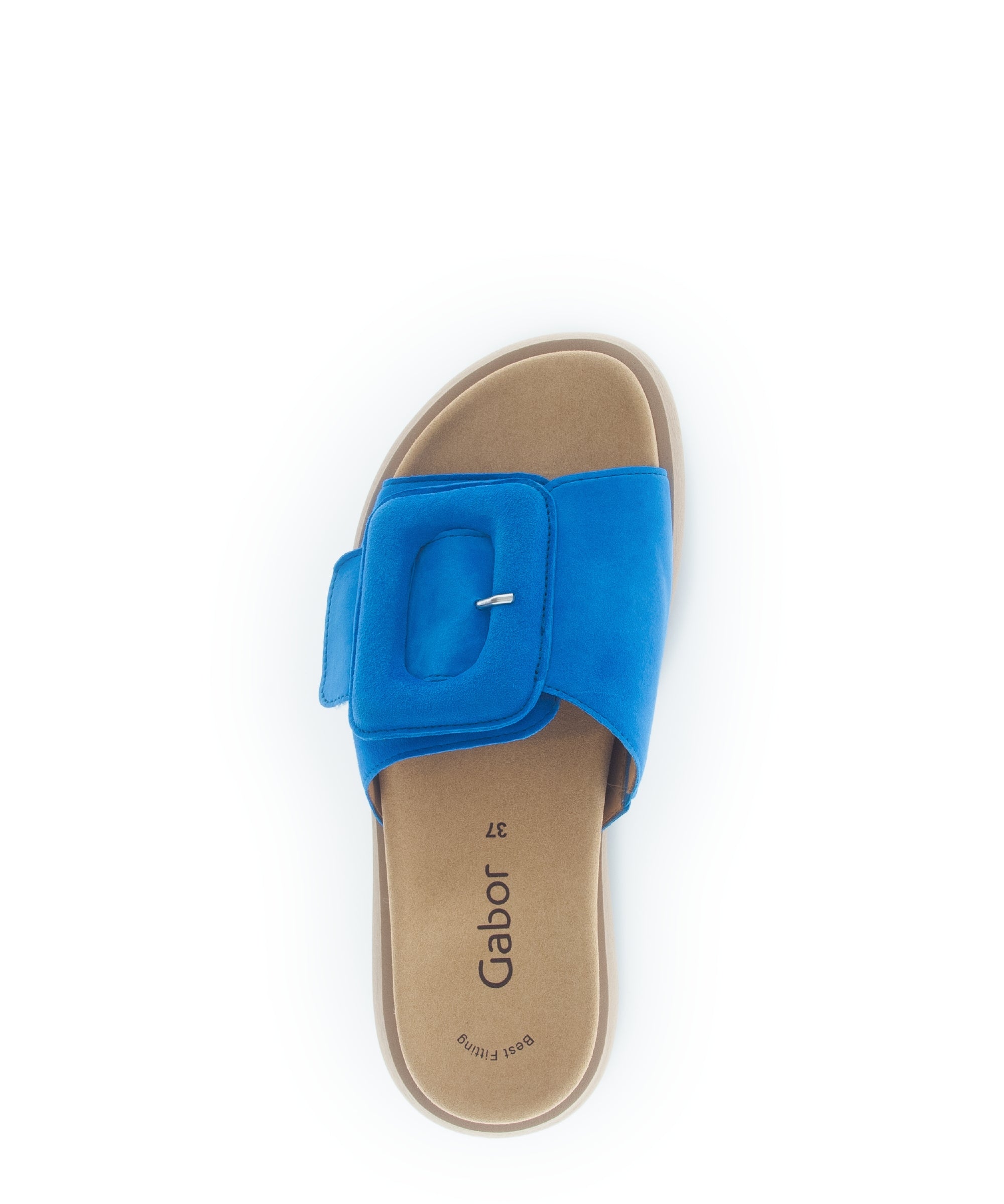 Mules Mules oranges en cuir velours femme bleu Gabor Mules Mules oranges en cuir velours femme bleu Bleu