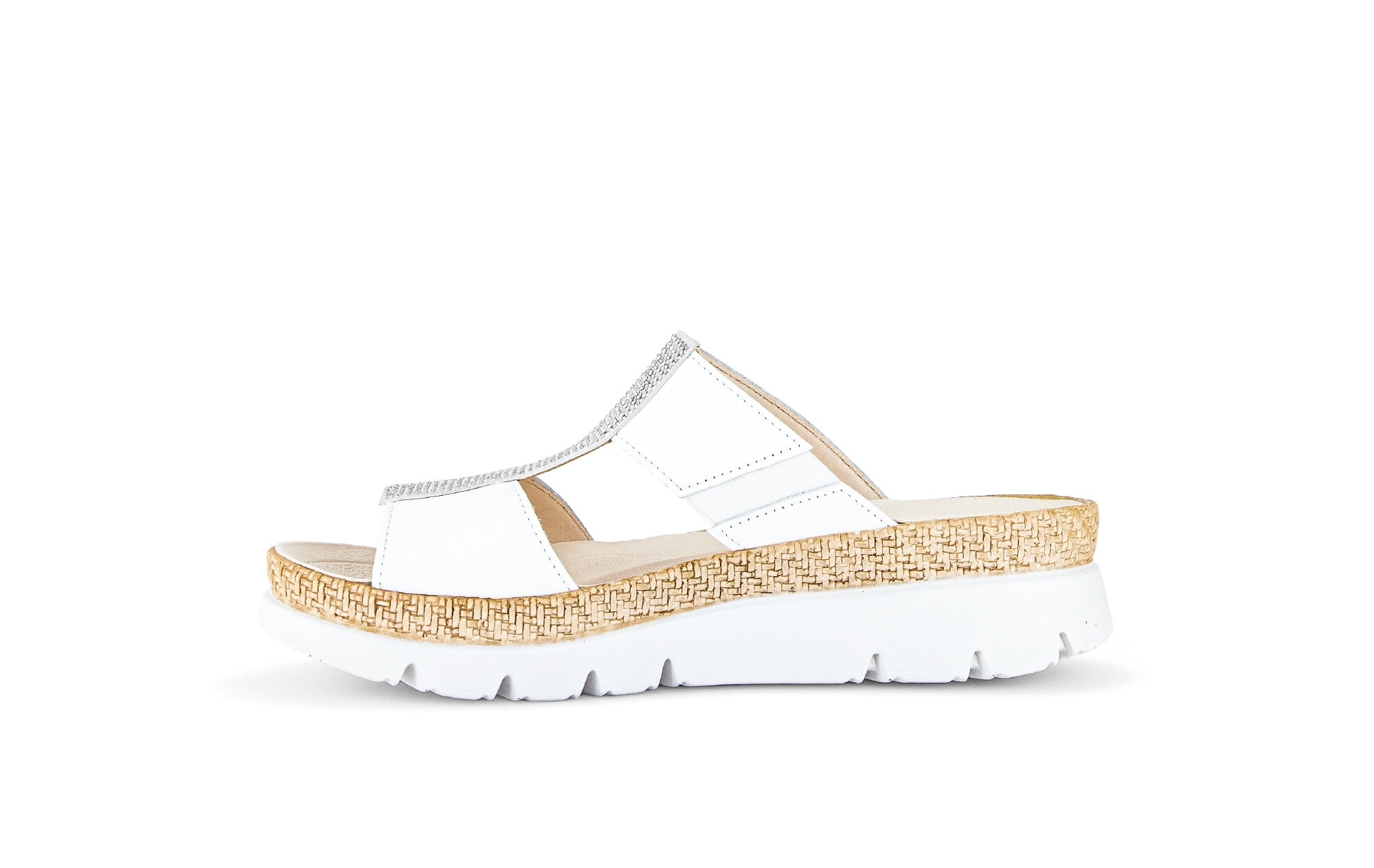 Mules 63.721 femme blanc Gabor Mules 63.721 femme blanc Blanc