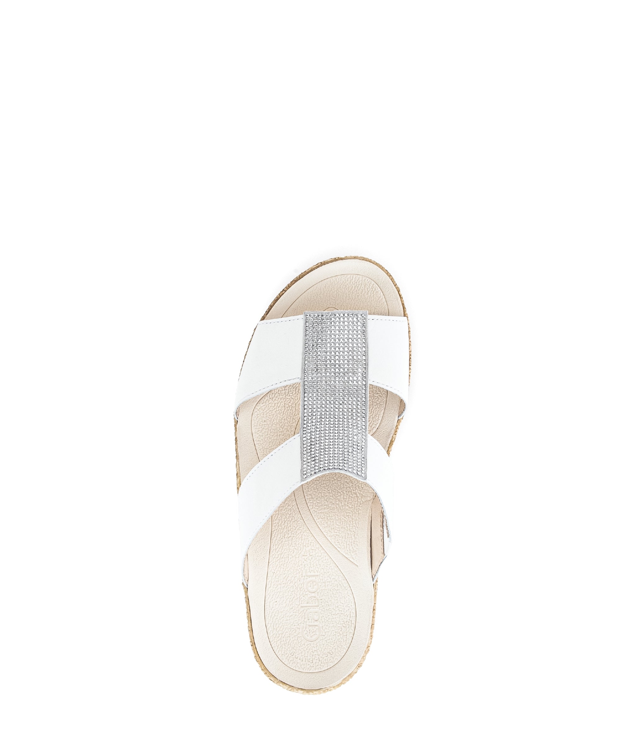 Mules 63.721 femme blanc Gabor Mules 63.721 femme blanc Blanc