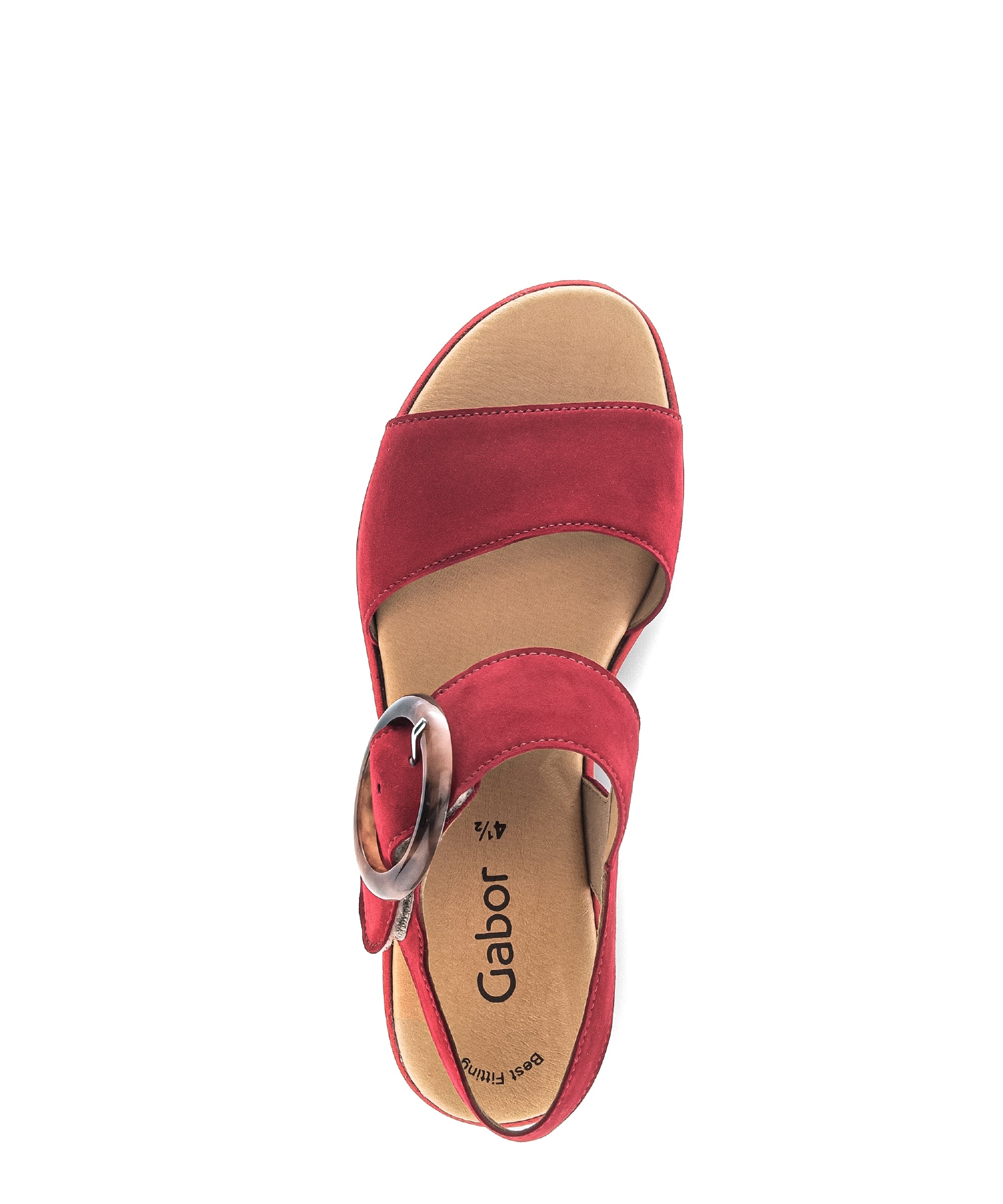 Sandales 64.550 femme rouge Gabor Sandales 64.550 femme rouge Rouge
