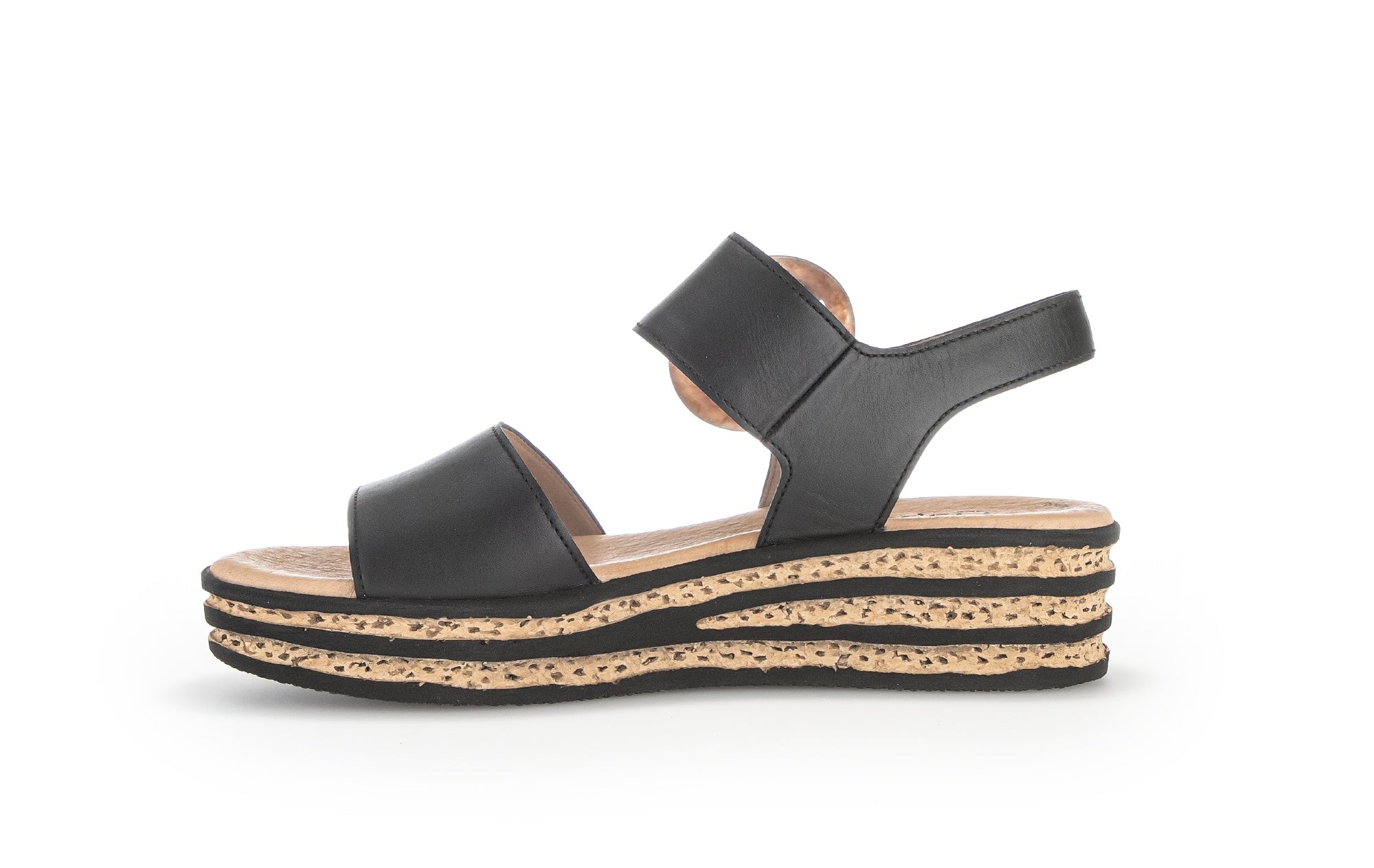 Sandales 64.550 femme noir Gabor Sandales 64.550 femme noir Noir