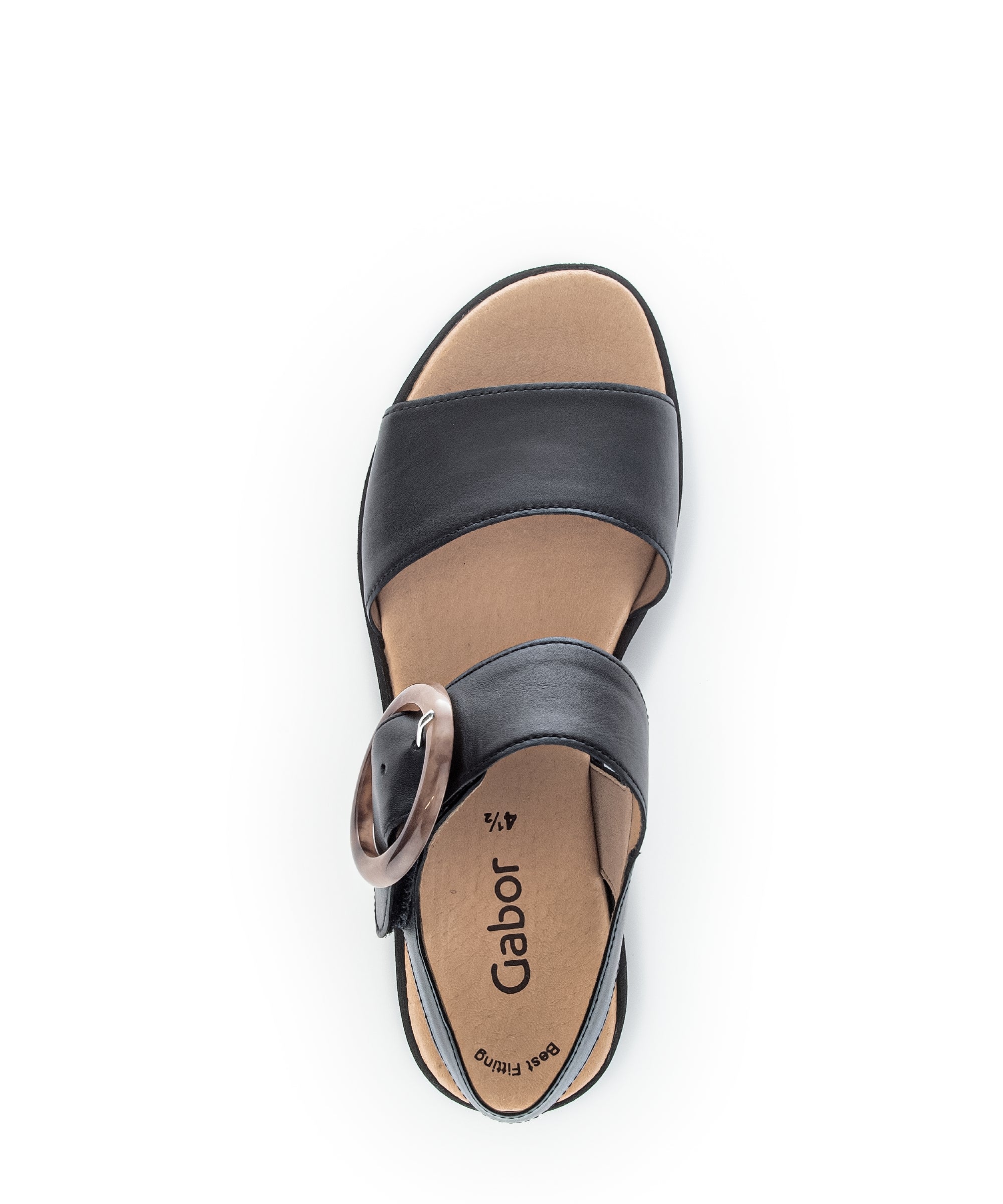 Sandales 64.550 femme noir Gabor Sandales 64.550 femme noir Noir