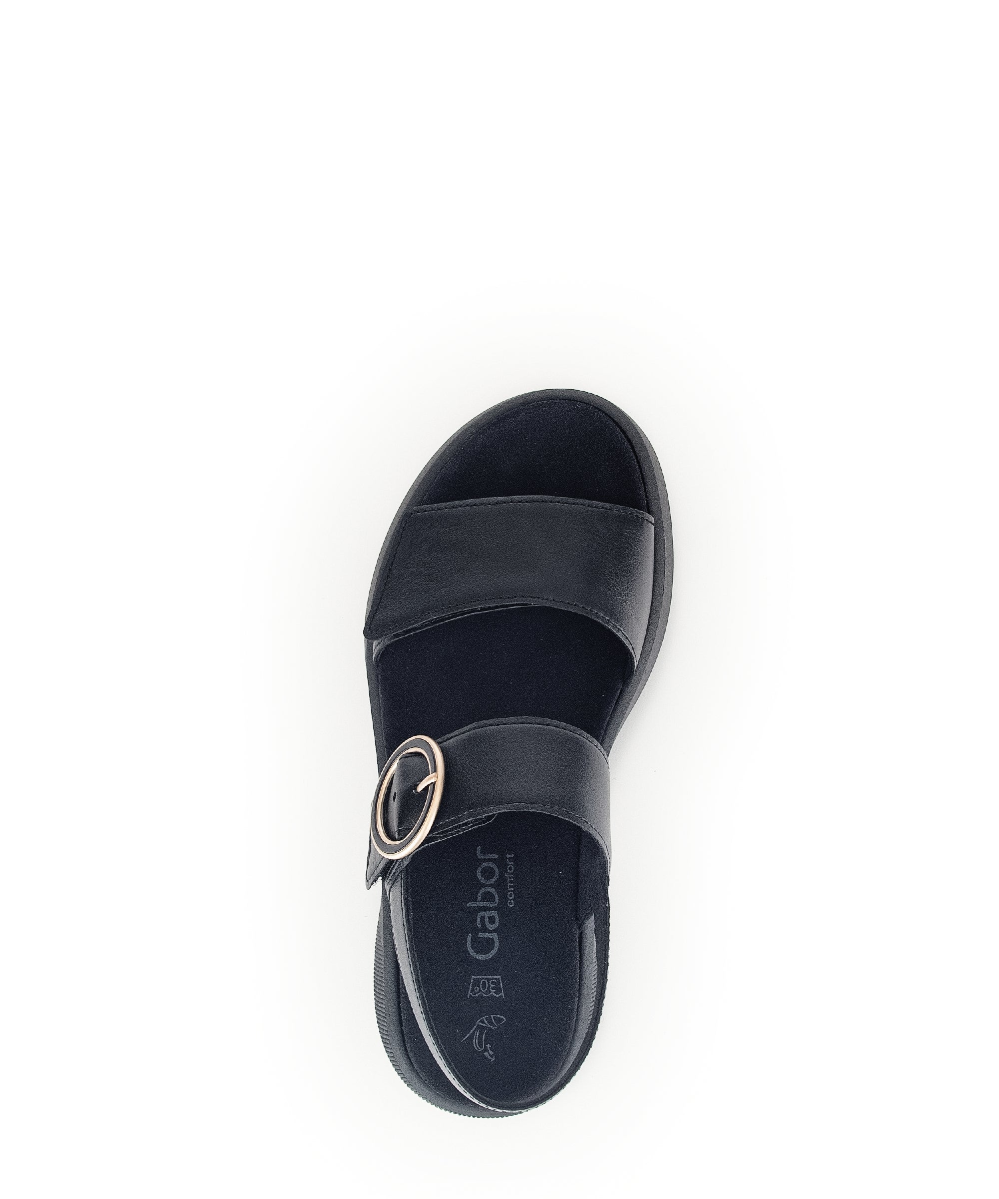 Sandales 62.863 femme noir Gabor Sandales 62.863 femme noir Noir