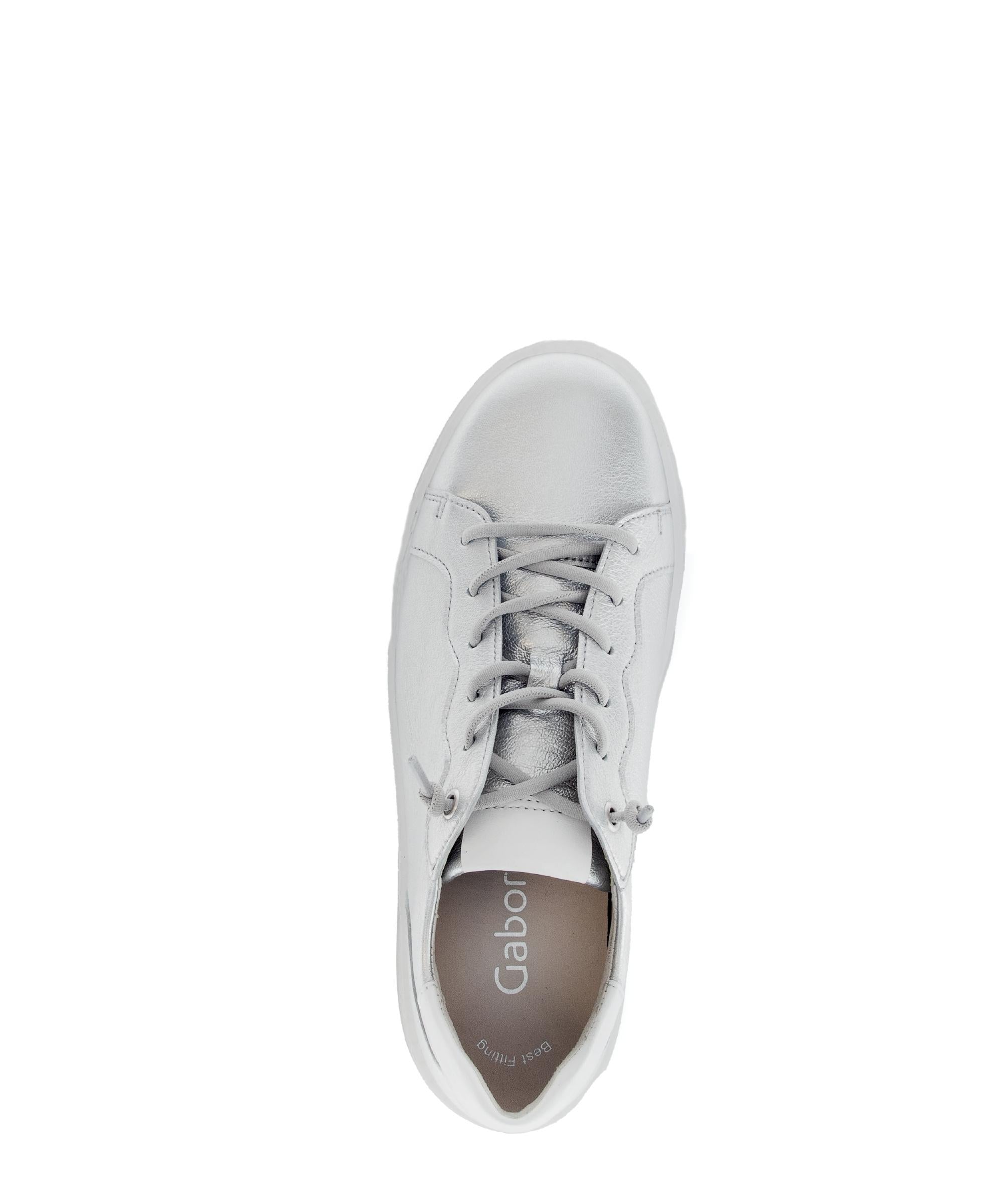 Baskets basses 63.342 femme argent Gabor Baskets basses 63.342 femme argent Argent