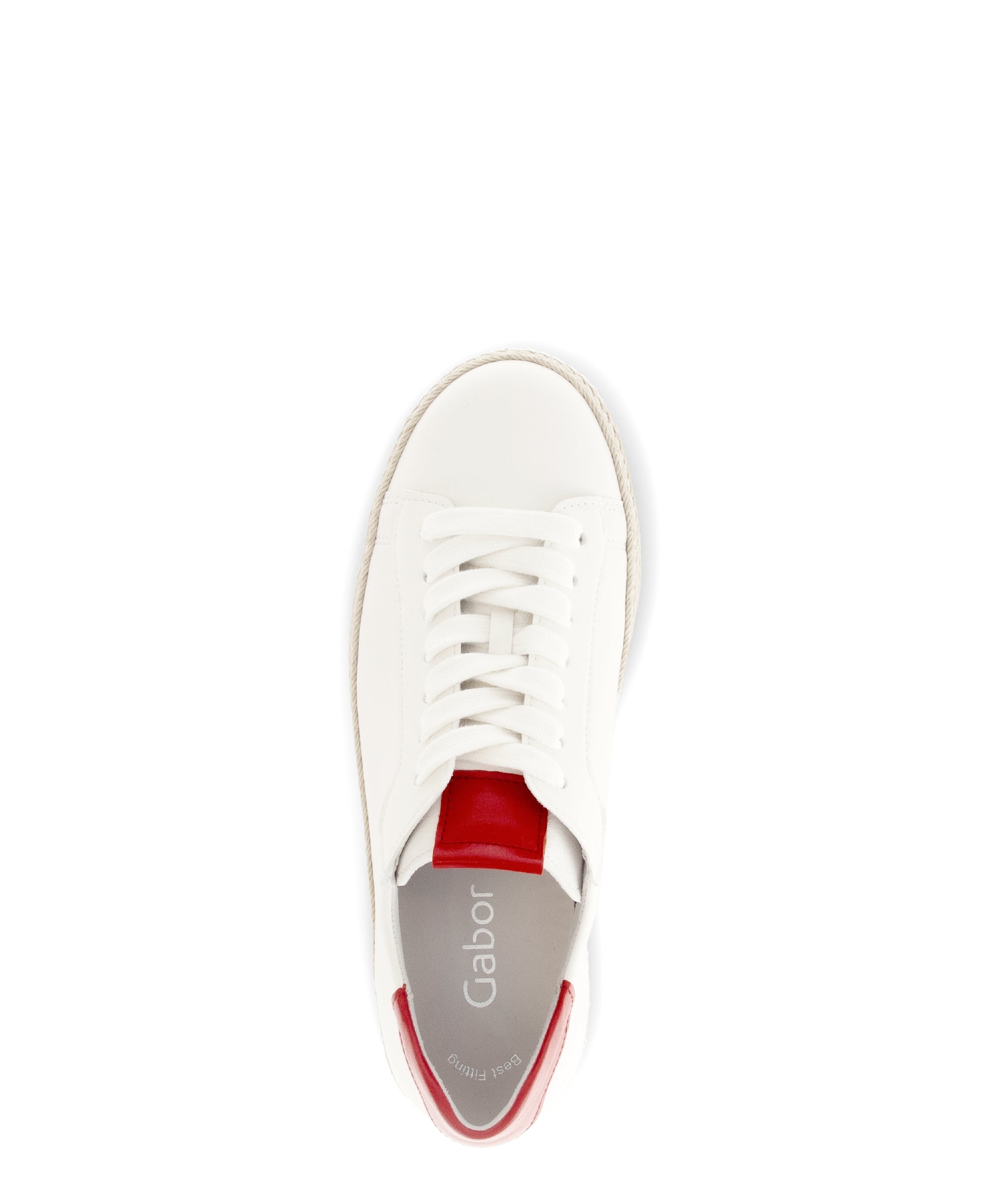 Baskets basses 63.270 femme blanc Gabor Baskets basses 63.270 femme blanc Blanc
