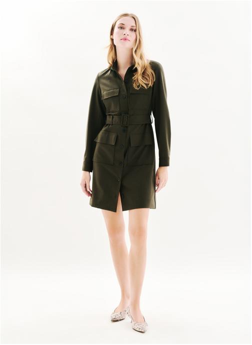 Caroll Robes 252R-RLILOU femme vert