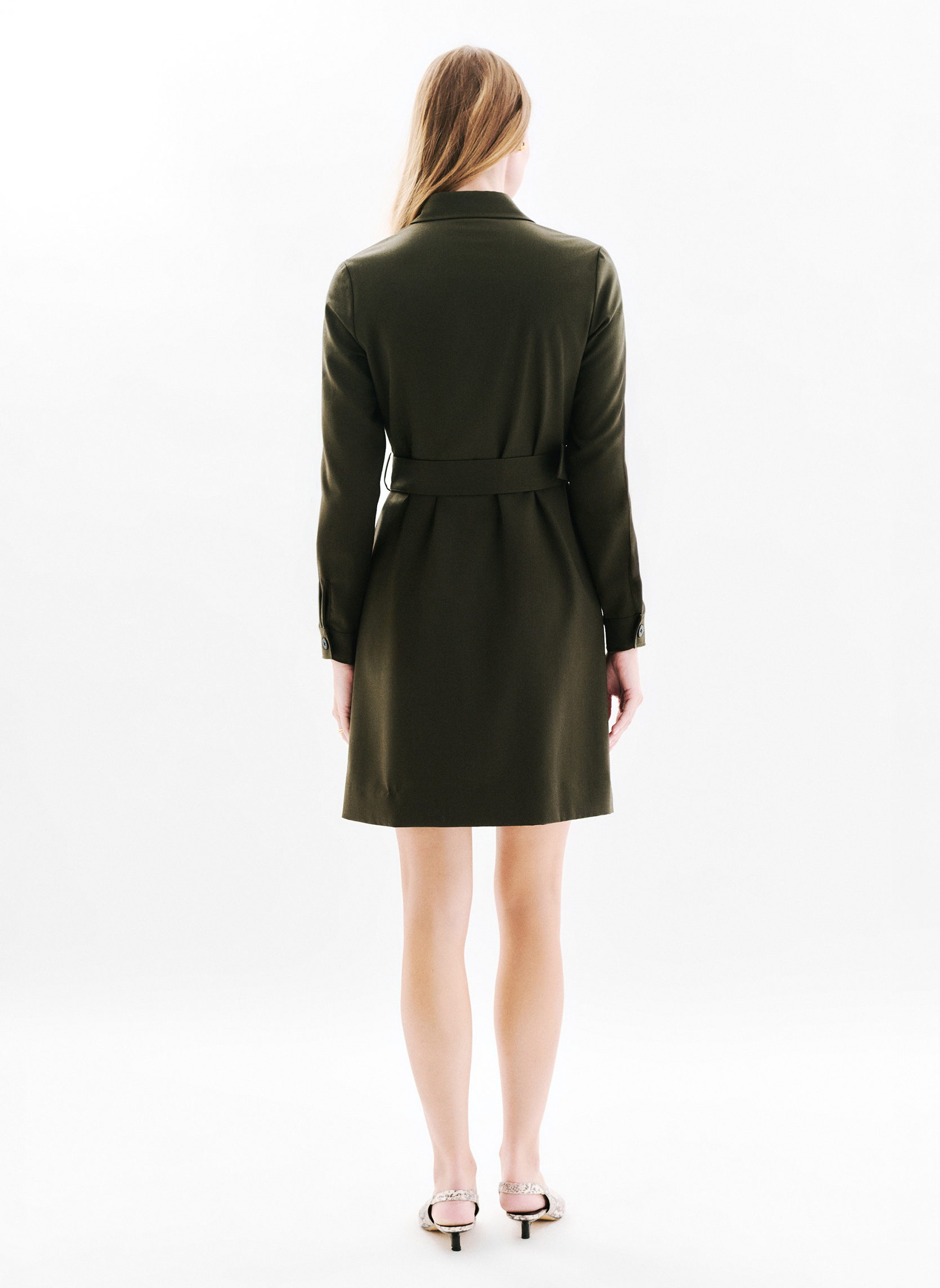 Robes 252R-RLILOU femme vert Caroll Robes 252R-RLILOU femme vert Kaki