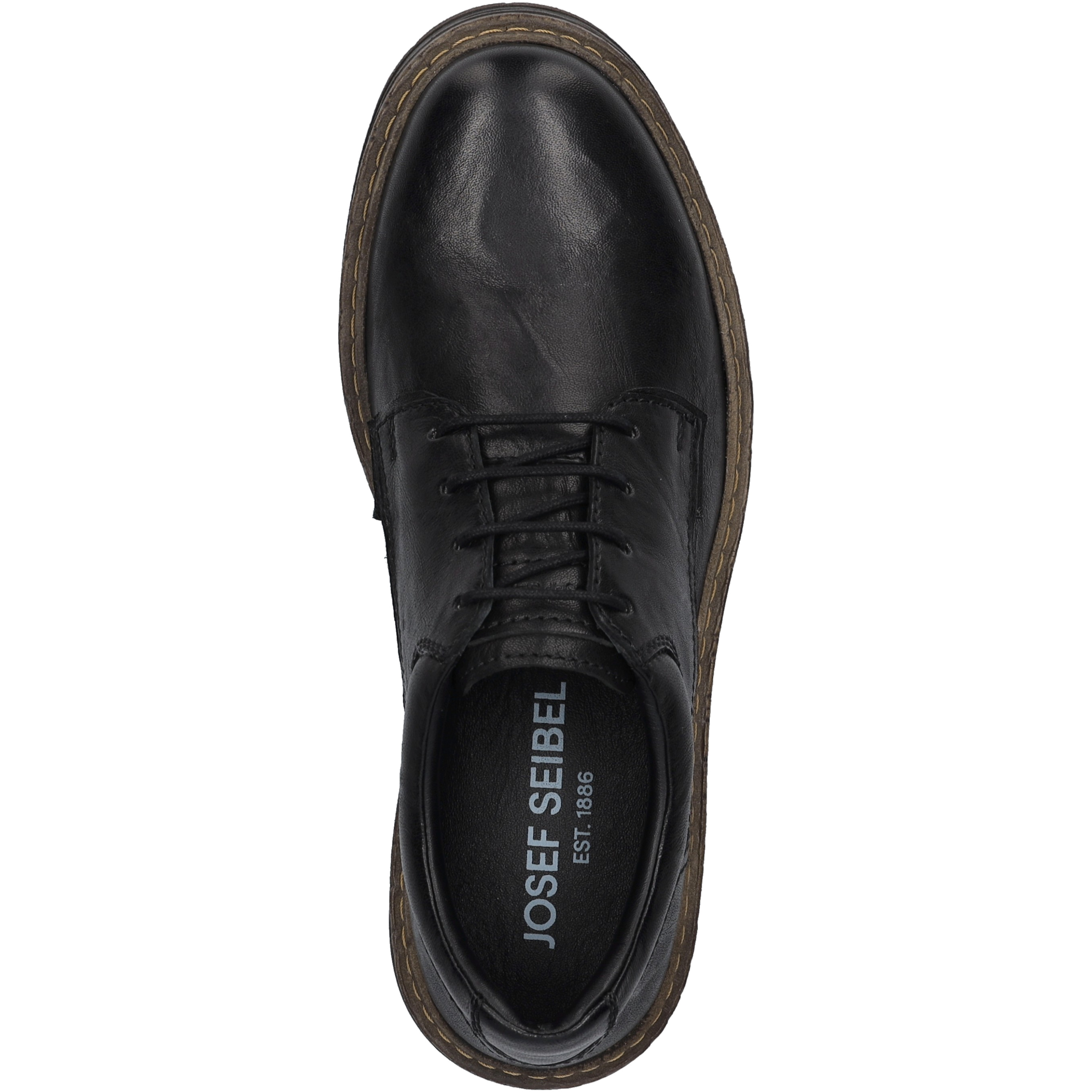 Richelieus Chaussure basse homme noir Josef Seibel Richelieus Chaussure basse homme noir Noir