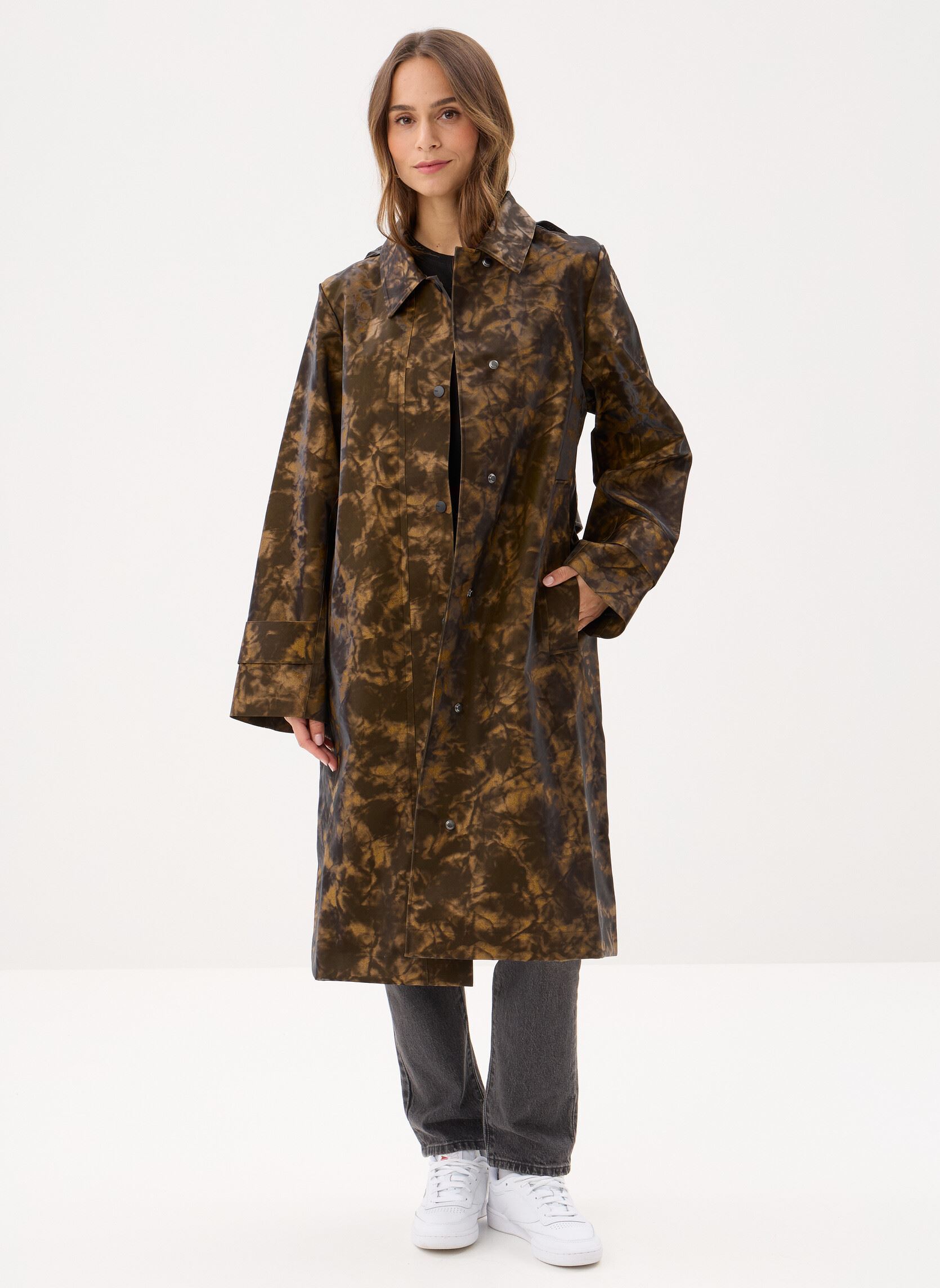 Regenjassen Nara W Long Jacket W3 dames zwart Rains Regenjassen Nara W Long Jacket W3 dames zwart MUDDY