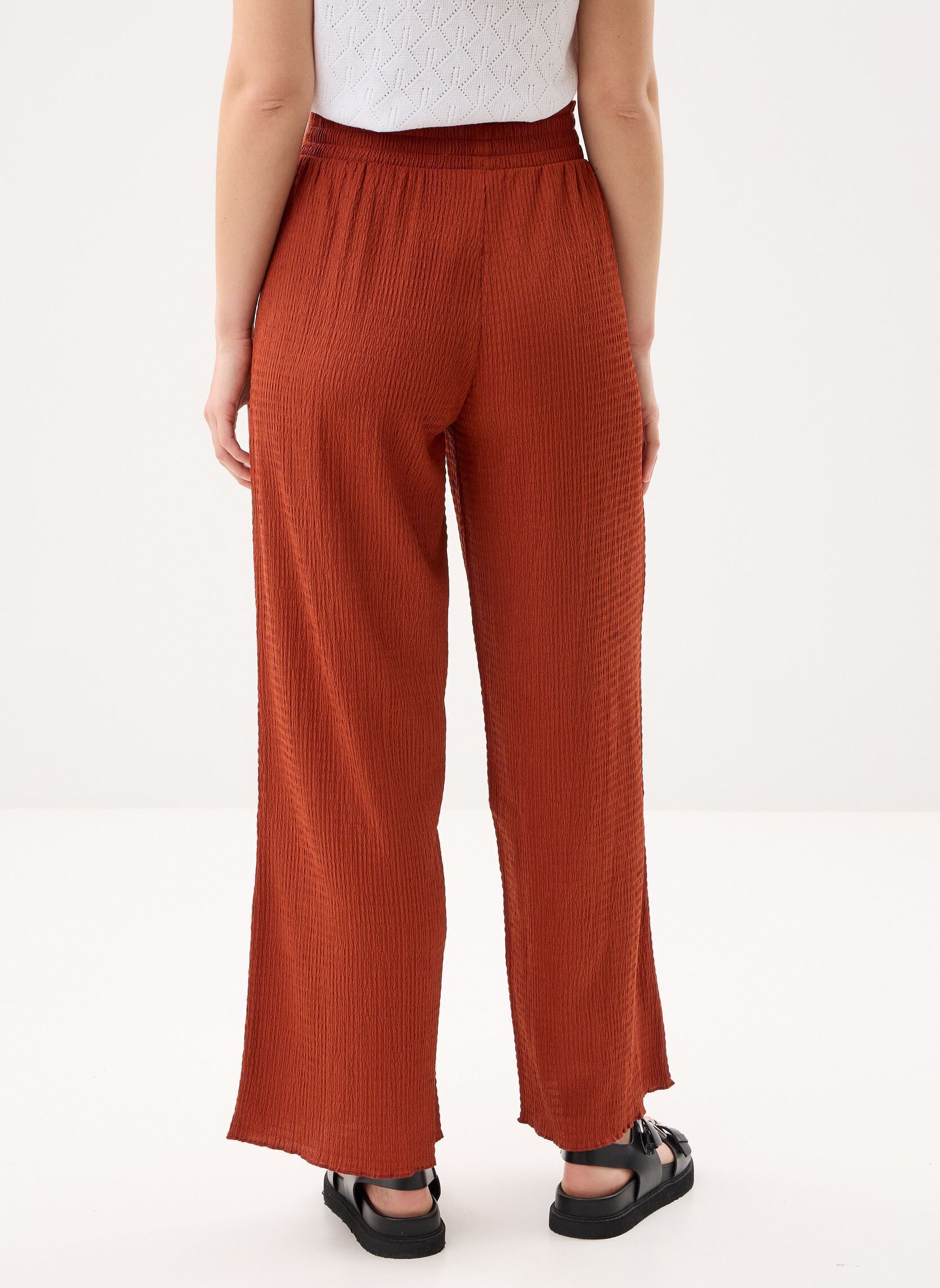 Weite Hosen PANTA-LARGE-FLUIDE damen braun Georgia Rose Weite Hosen PANTA-LARGE-FLUIDE damen braun Arabian Spice
