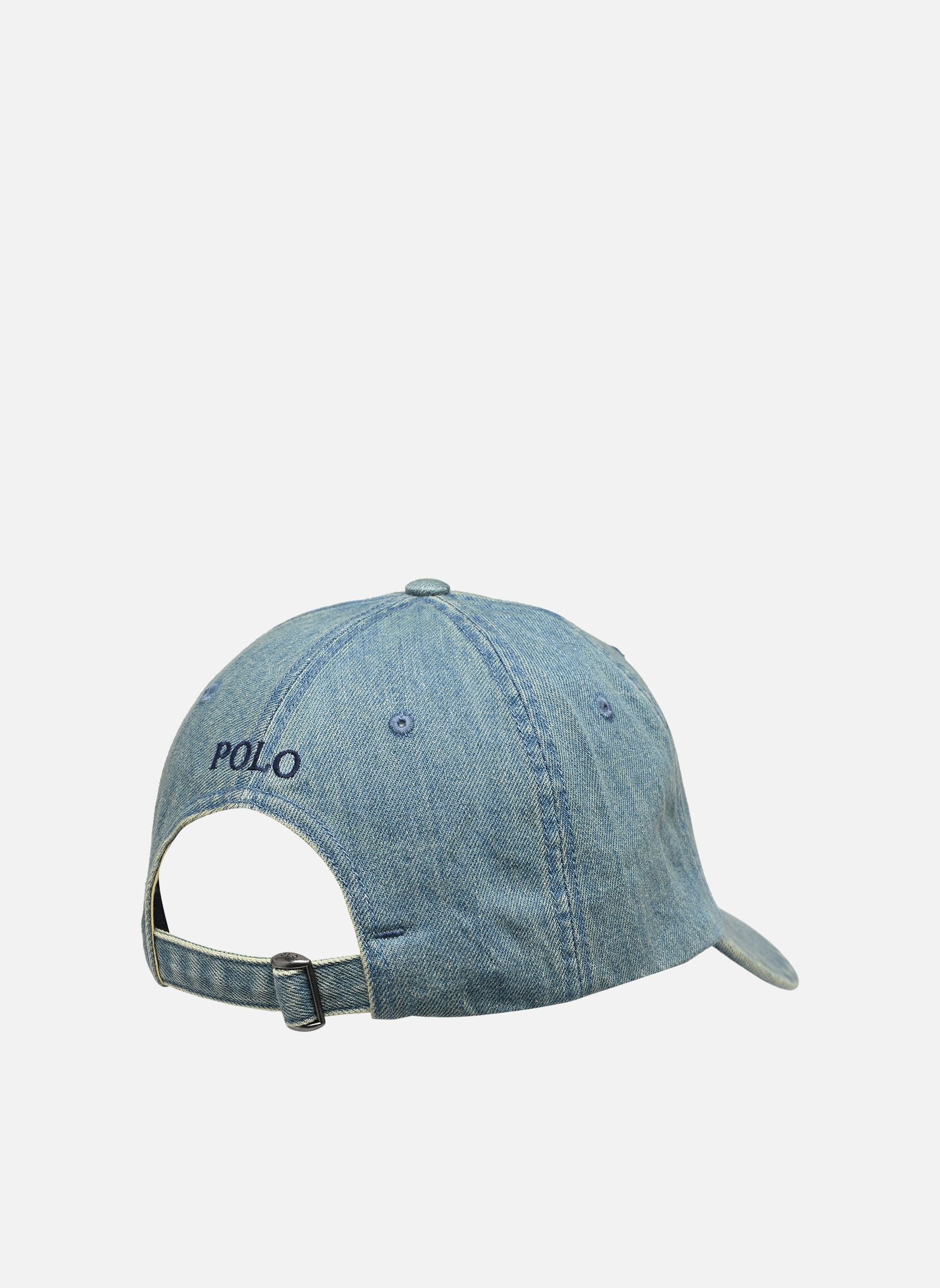 Petten Casquette en denim indigo heren blauw Polo Ralph Lauren Petten Casquette en denim indigo heren blauw LIGHT WASH DENIM
