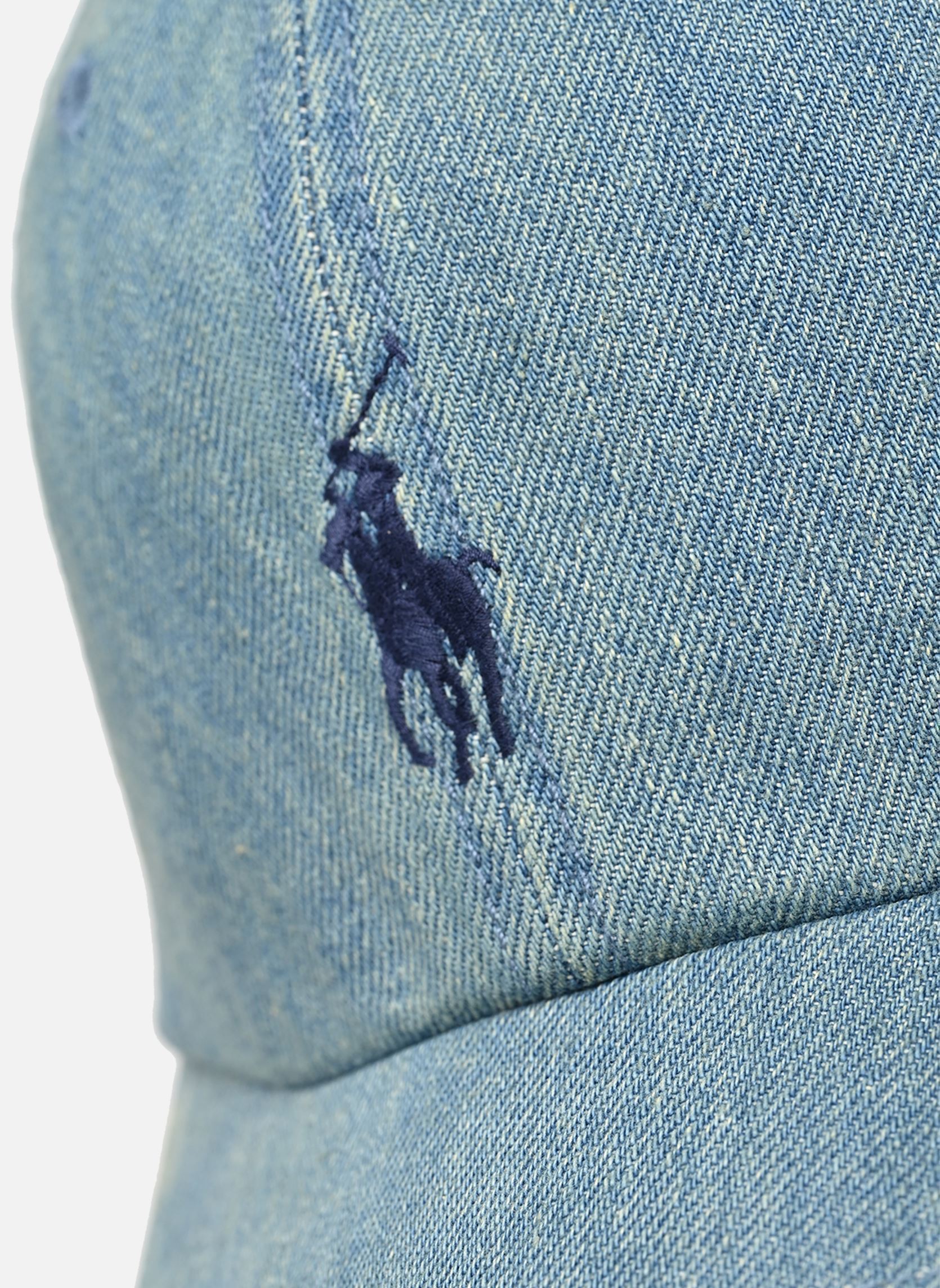 Petten Casquette en denim indigo heren blauw Polo Ralph Lauren Petten Casquette en denim indigo heren blauw LIGHT WASH DENIM