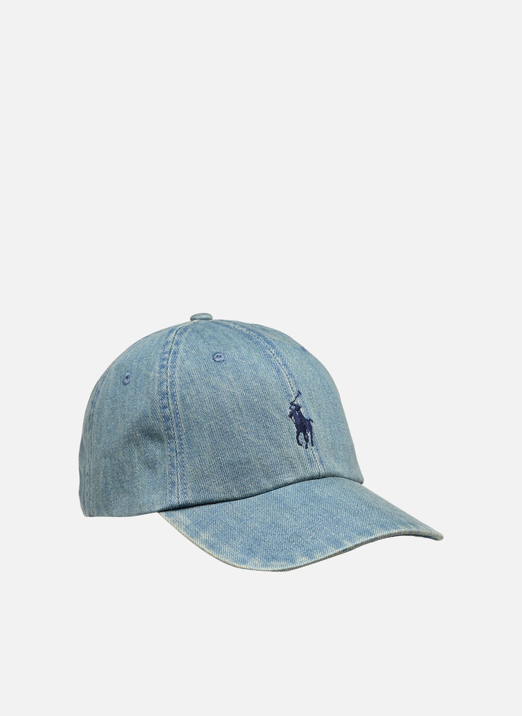 Petten Casquette en denim indigo heren blauw Polo Ralph Lauren Petten Casquette en denim indigo heren blauw LIGHT WASH DENIM