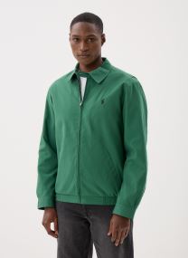 Windjacks Veste bi-swing en sergé heren groen Polo Ralph Lauren Windjacks Veste bi-swing en sergé heren groen VERANO GREEN
