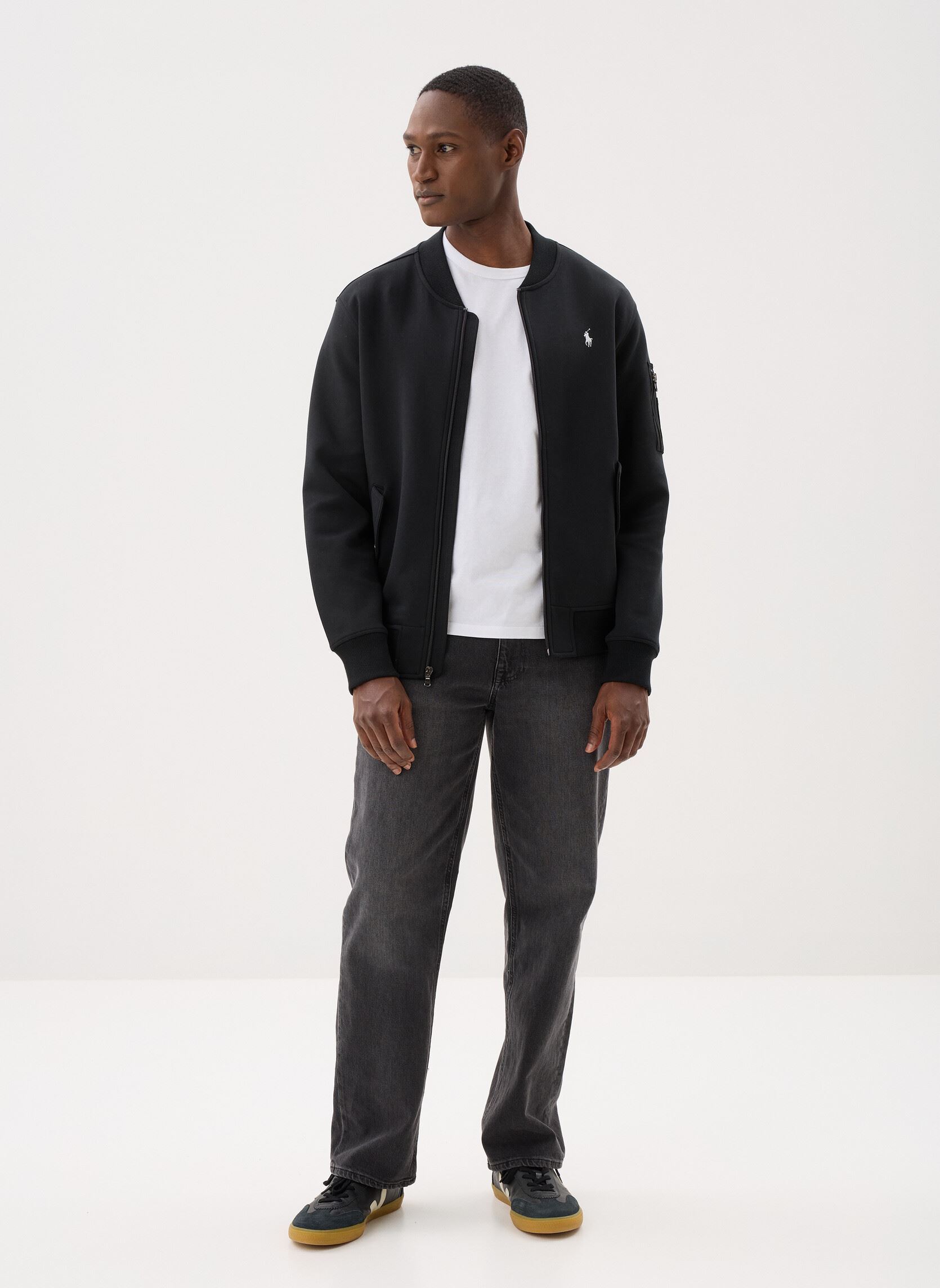 Sweatshirts mit Reißverschluss Bomber en coton performance herren schwarz Polo Ralph Lauren Sweatshirts mit Reißverschluss Bomber en coton performance herren schwarz POLO BLACK