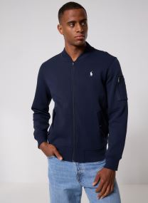 Sweatshirts mit Reißverschluss Bomber en coton performance herren schwarz