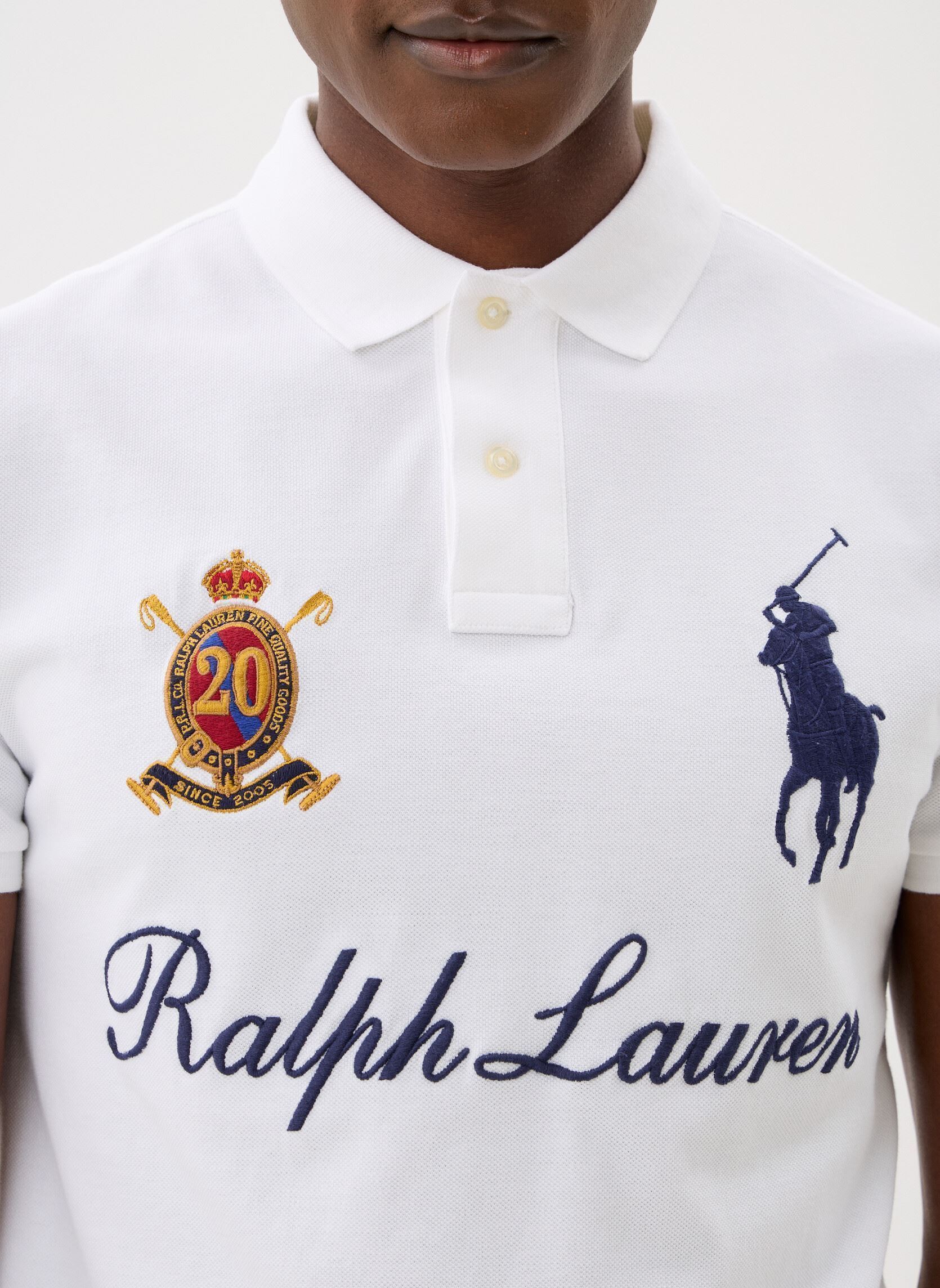 Kurzarm-Poloshirts Polo Big Pony 20e anniversaire herren weiß Polo Ralph Lauren Kurzarm-Poloshirts Polo Big Pony 20e anniversaire herren weiß WHITE/C7949