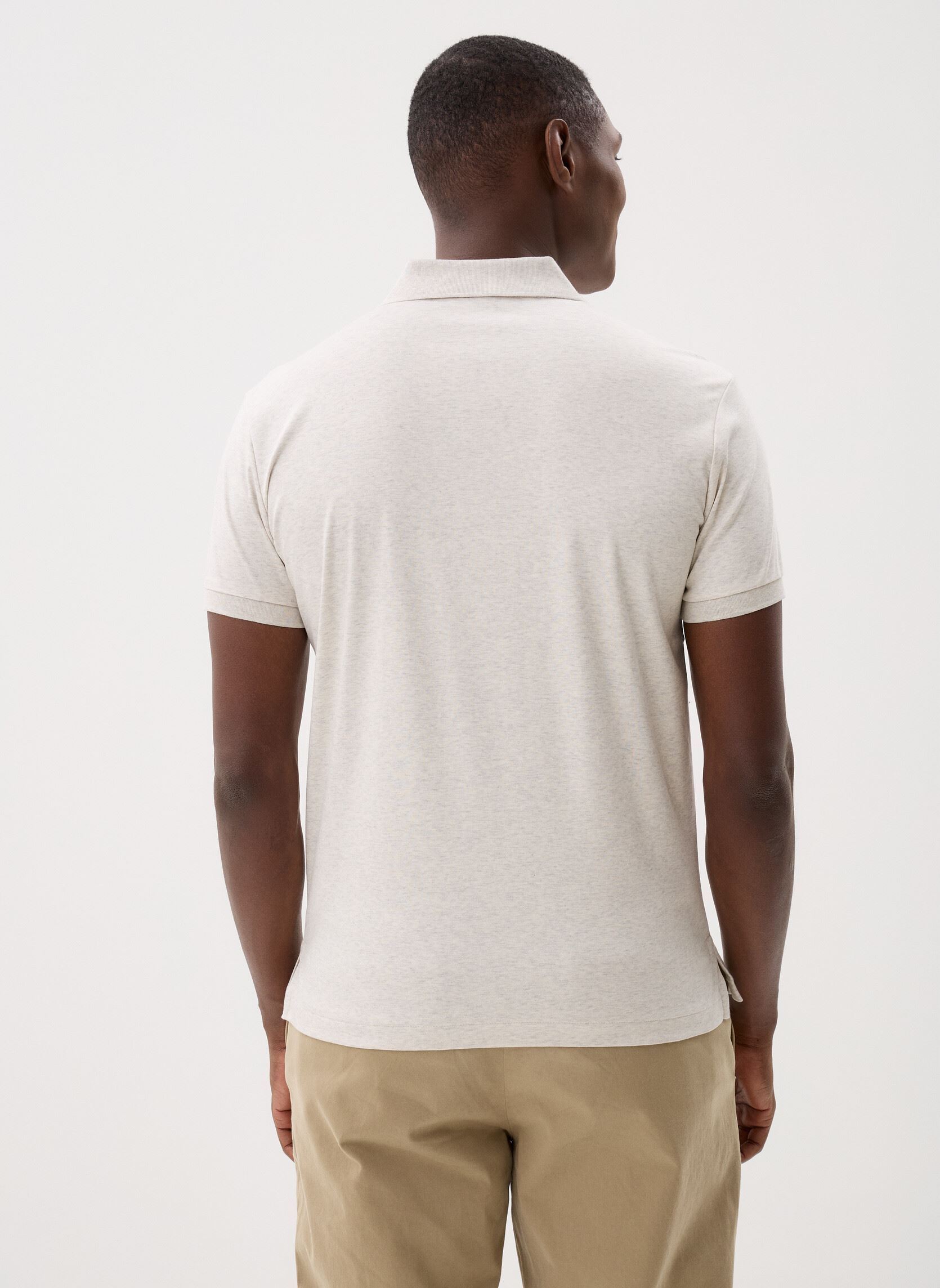 Korte mouwen polo's Polo en Pima coton Custom Slim Fit heren wit Polo Ralph Lauren Korte mouwen polo's Polo en Pima coton Custom Slim Fit heren wit STATE HEATHER