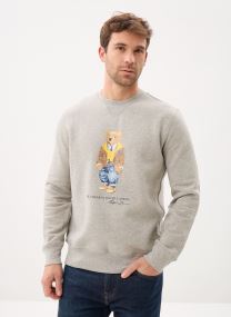 Sweats Sweat Polo Bear en molleton homme gris