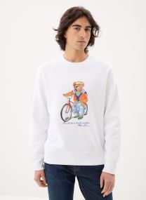 Sweats Sweat Polo Bear en molleton homme gris