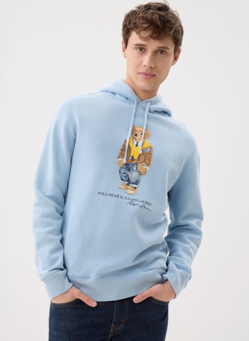 Polo Ralph Lauren Sweats Sweat à capuche Polo Bear en molleton homme bleu