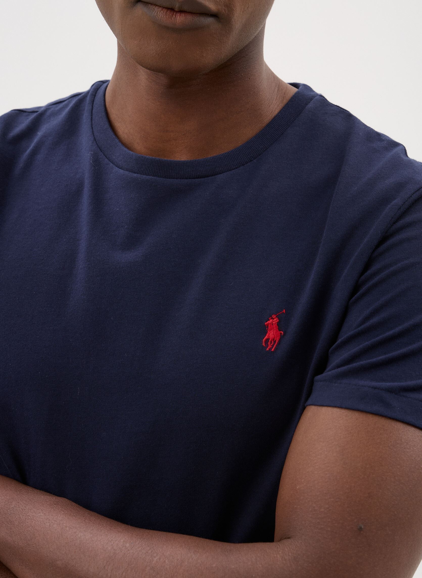 Kurzarm-T-Shirts T-shirt en pack de 2 couleurs Polo Playe herren blau Polo Ralph Lauren Kurzarm-T-Shirts T-shirt en pack de 2 couleurs Polo Playe herren blau INK/WHITE