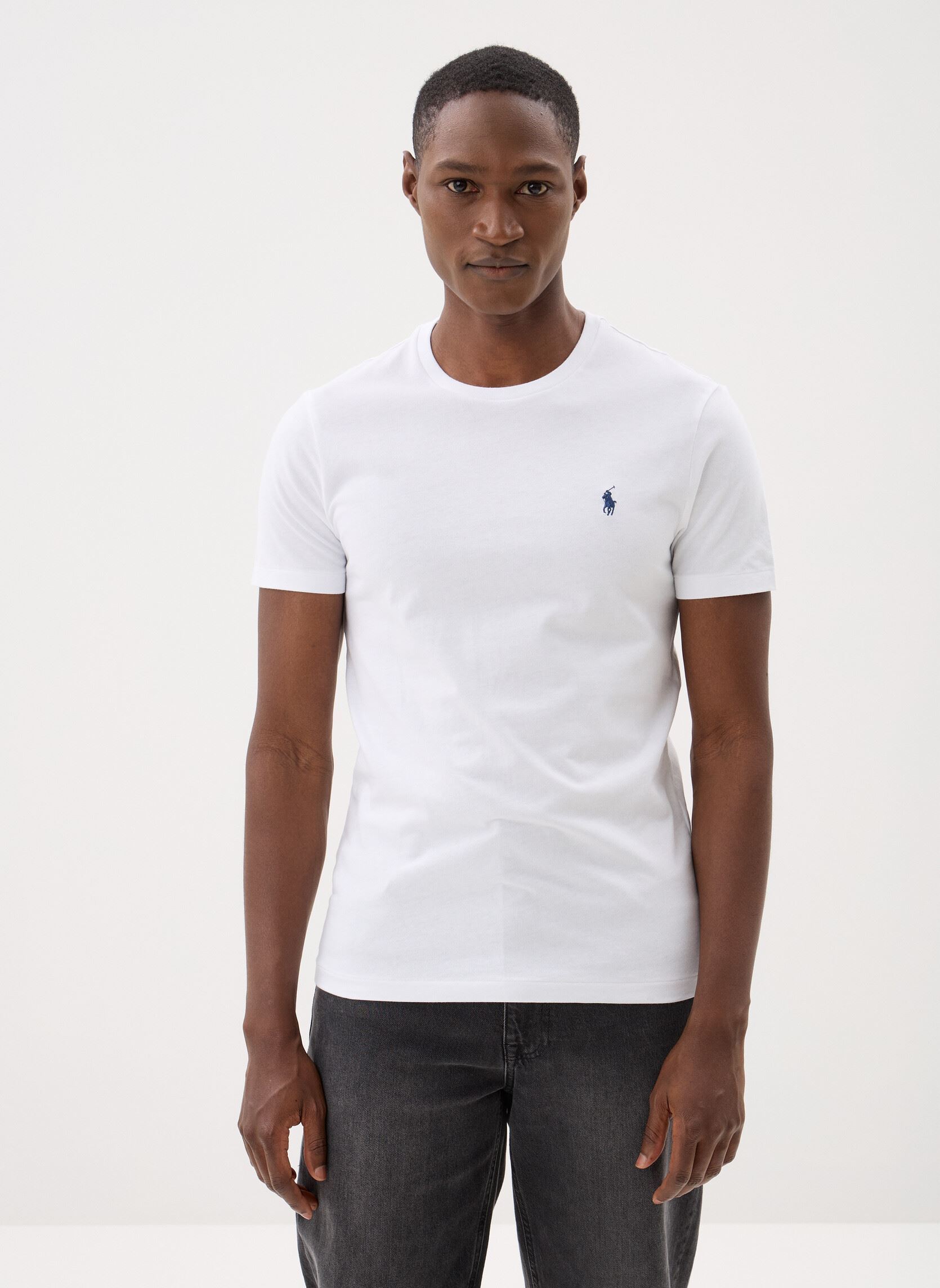 Kurzarm-T-Shirts T-shirt en pack de 2 couleurs Polo Playe herren blau Polo Ralph Lauren Kurzarm-T-Shirts T-shirt en pack de 2 couleurs Polo Playe herren blau INK/WHITE