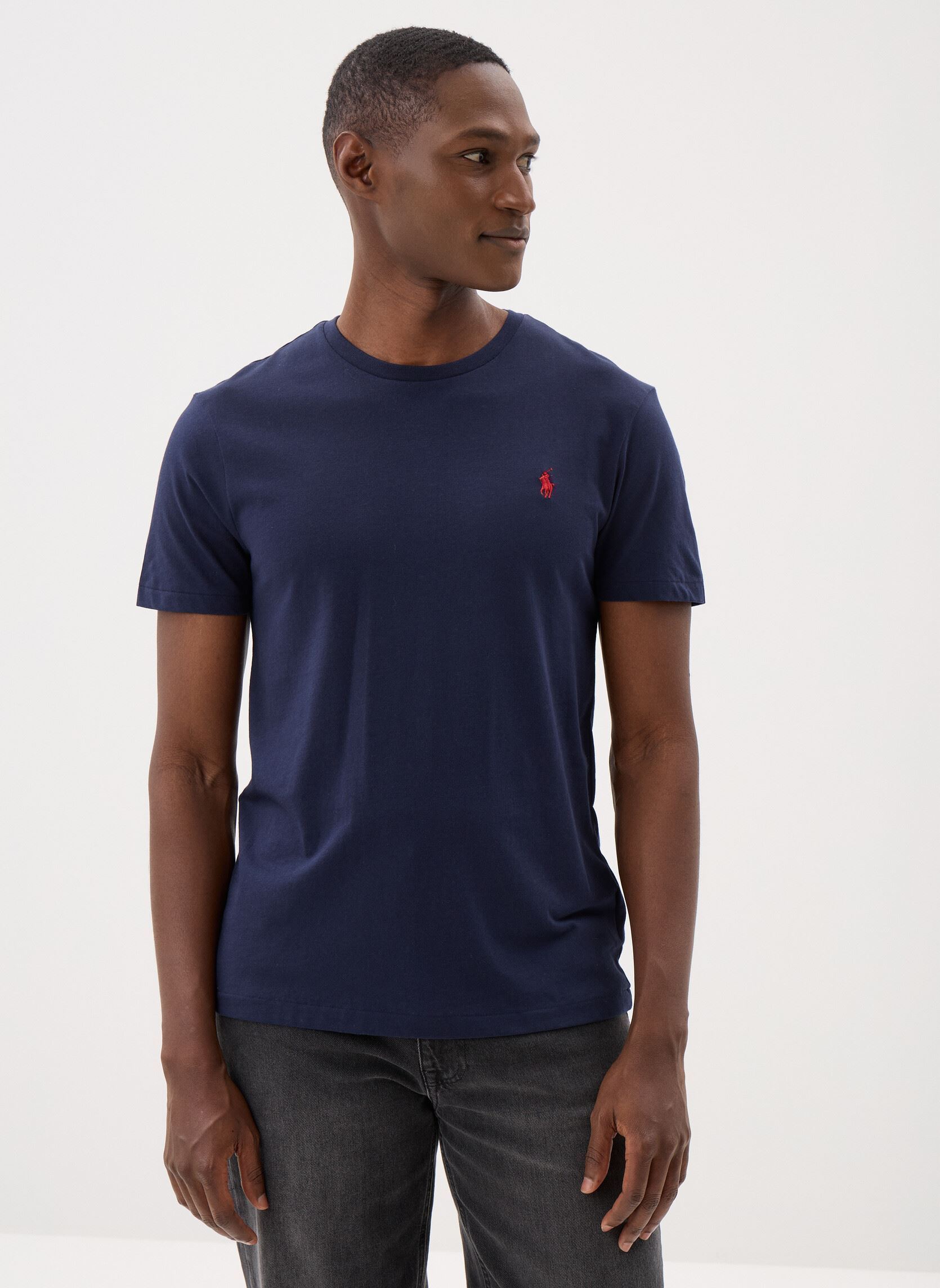 Kurzarm-T-Shirts T-shirt en pack de 2 couleurs Polo Playe herren blau Polo Ralph Lauren Kurzarm-T-Shirts T-shirt en pack de 2 couleurs Polo Playe herren blau INK/WHITE