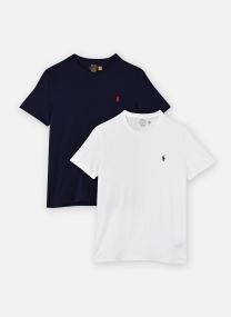 Kurzarm-T-Shirts T-shirt en pack de 2 couleurs Polo Playe herren blau Polo Ralph Lauren Kurzarm-T-Shirts T-shirt en pack de 2 couleurs Polo Playe herren blau INK/WHITE