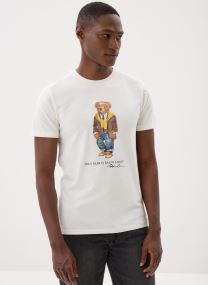 Kurzarm-T-Shirts T-shirt Polo Bear en jersey Slim Fit herren weiß Polo Ralph Lauren Kurzarm-T-Shirts T-shirt Polo Bear en jersey Slim Fit herren weiß NEVIS/HUDSN VALLEY BEAR