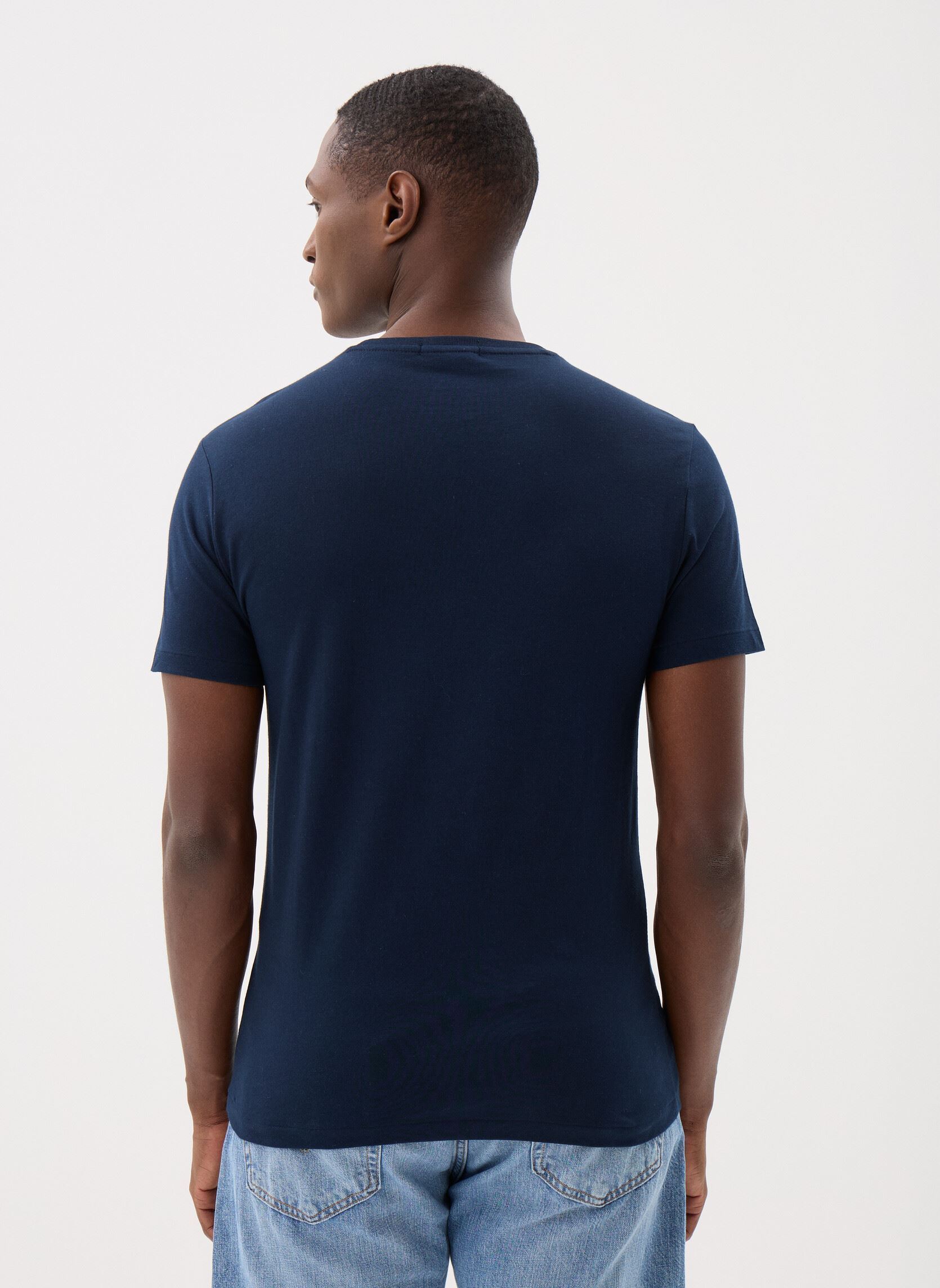 Tee-shirts manches courtes T-shirt Polo Bear custom Slim Fit homme bleu Polo Ralph Lauren Tee-shirts manches courtes T-shirt Polo Bear custom Slim Fit homme bleu WORTH NAVY/ACTIVE BEAR