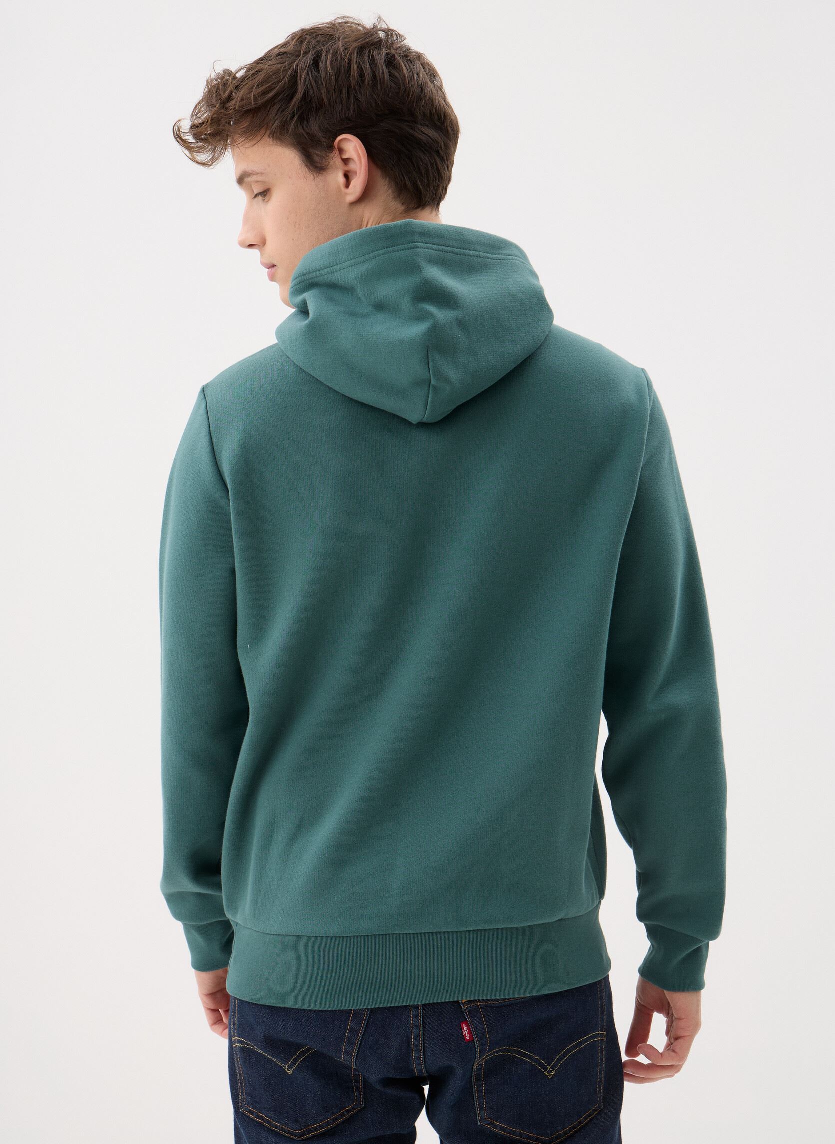 Sweats à capuche Sweat à capuche et logo en molleton homme vert Polo Ralph Lauren Sweats à capuche Sweat à capuche et logo en molleton homme vert CHARTER GREEN