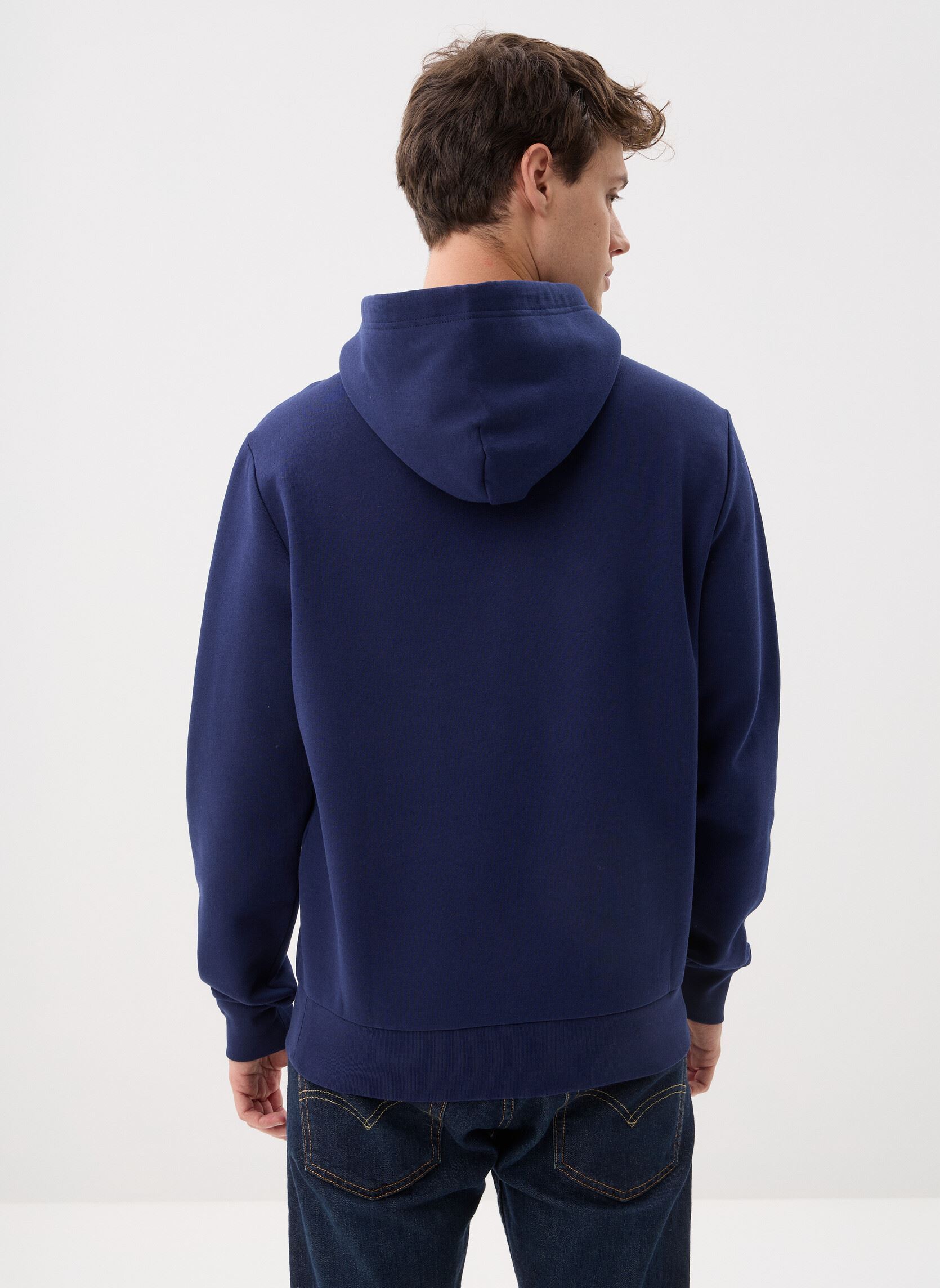 Sweats à capuche Sweat à capuche et logo en molleton homme bleu Polo Ralph Lauren Sweats à capuche Sweat à capuche et logo en molleton homme bleu NEWPORT NAVY