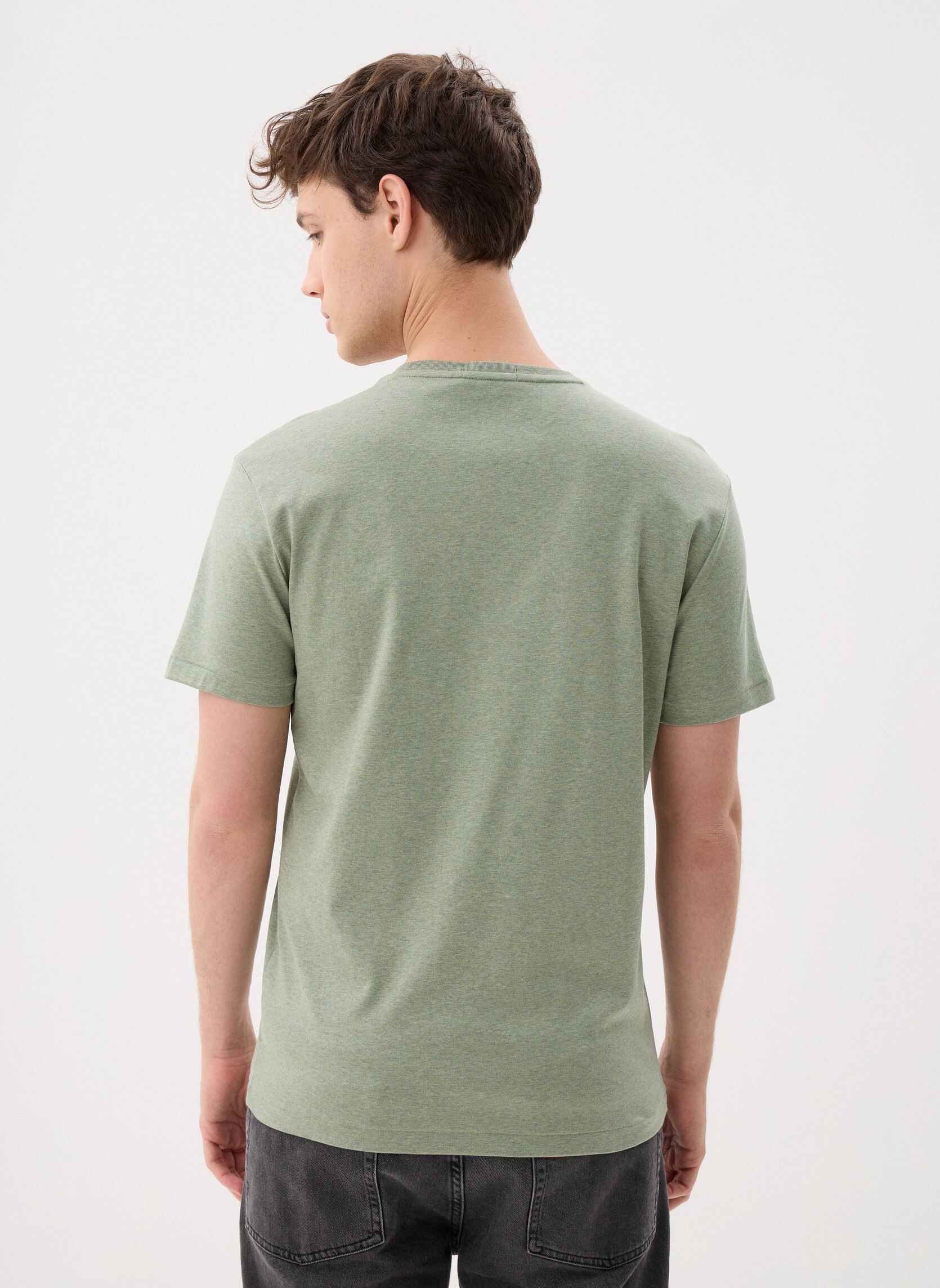 T-shirts met korte mouwen Sscncmslm1-Short Sleeve-T-Shirt heren groen Polo Ralph Lauren T-shirts met korte mouwen Sscncmslm1-Short Sleeve-T-Shirt heren groen GREENERY HEATHER