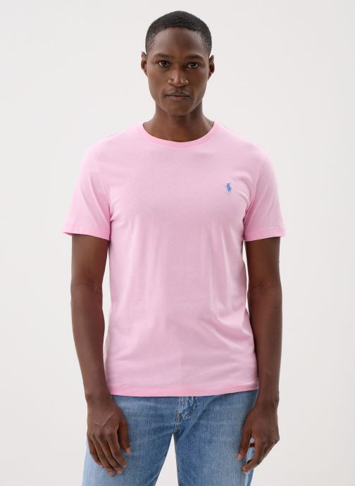 Polo Ralph Lauren T-shirts met korte mouwen T-shirt col rond en jersey coupe ajustée heren roze