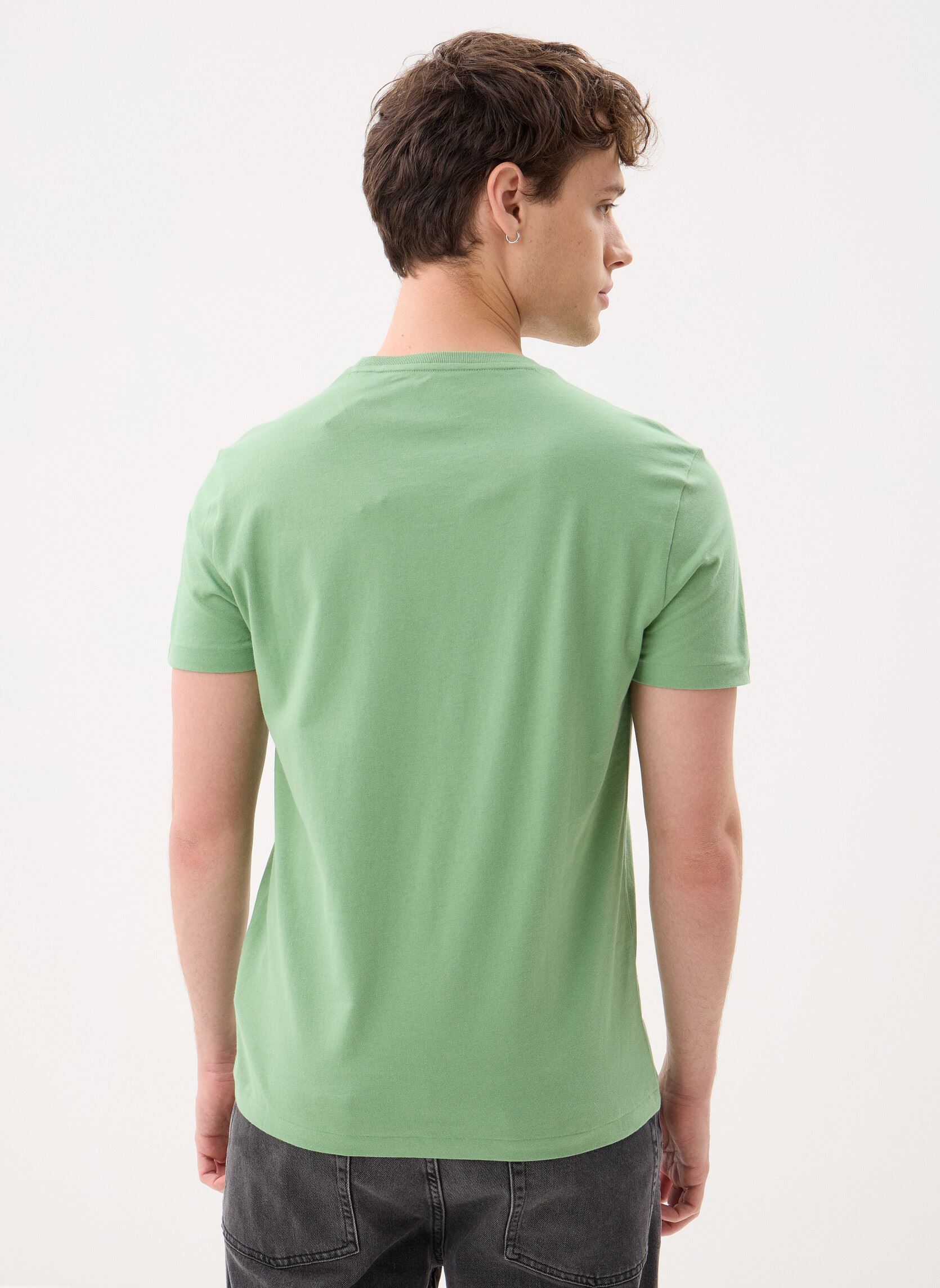 Kurzarm-T-Shirts T-Shirt À Col Rond Custom Slim Fit herren grün Polo Ralph Lauren Kurzarm-T-Shirts T-Shirt À Col Rond Custom Slim Fit herren grün OUTBACK GREEN/C2451