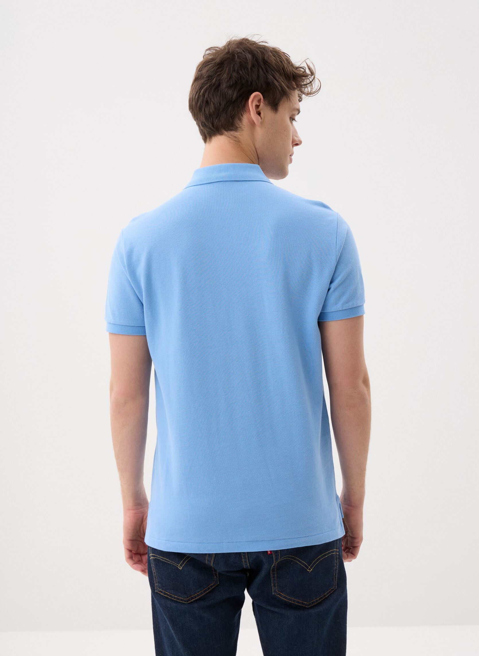 Kurzarm-Poloshirts Le polo iconique en coton piqué herren blau Polo Ralph Lauren Kurzarm-Poloshirts Le polo iconique en coton piqué herren blau BRISTOL BLUE/C1359