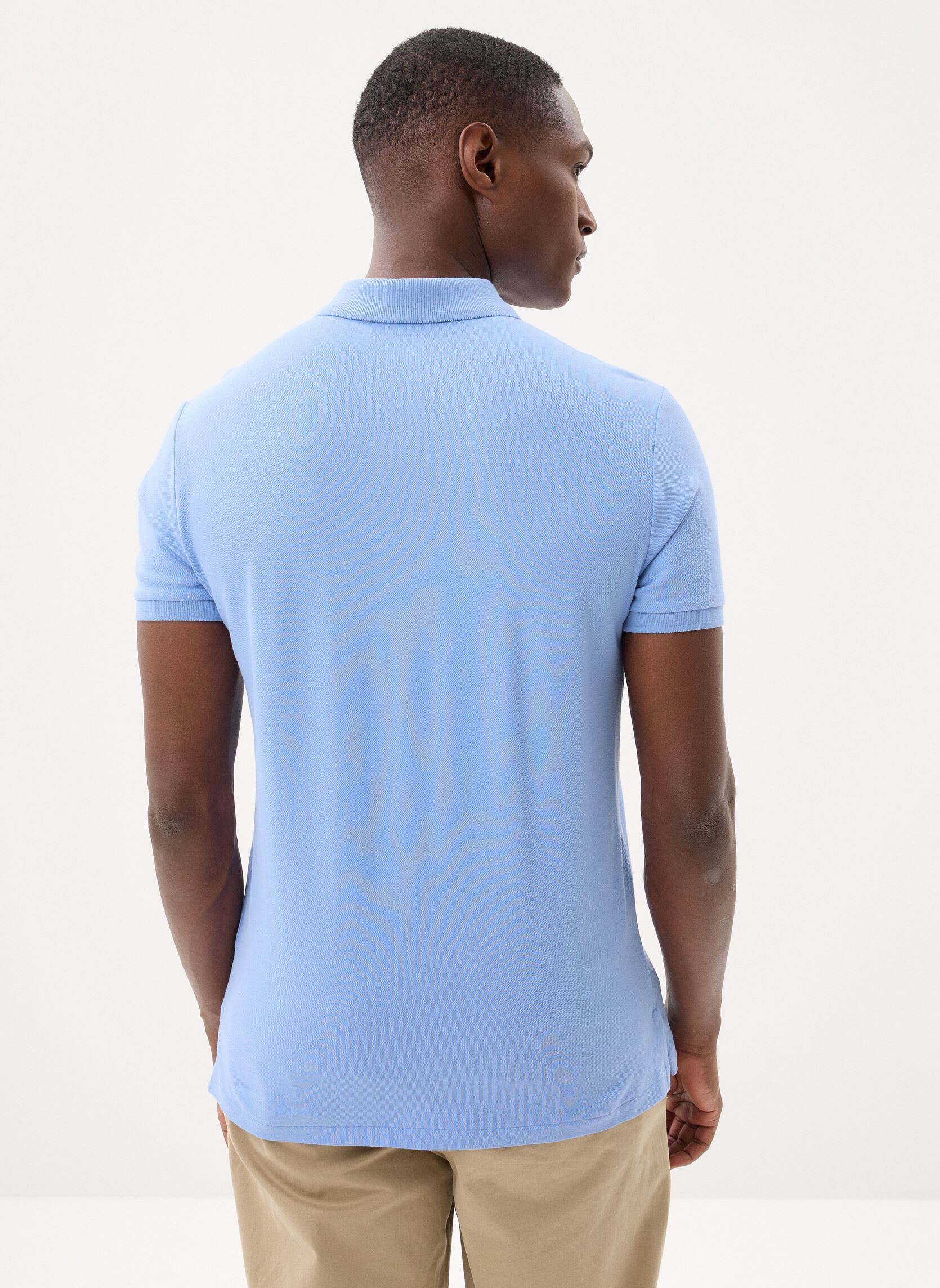 Kurzarm-Poloshirts Polo en piqué Custom Slim Fit stretch herren blau Polo Ralph Lauren Kurzarm-Poloshirts Polo en piqué Custom Slim Fit stretch herren blau FALL BLUE/C7996