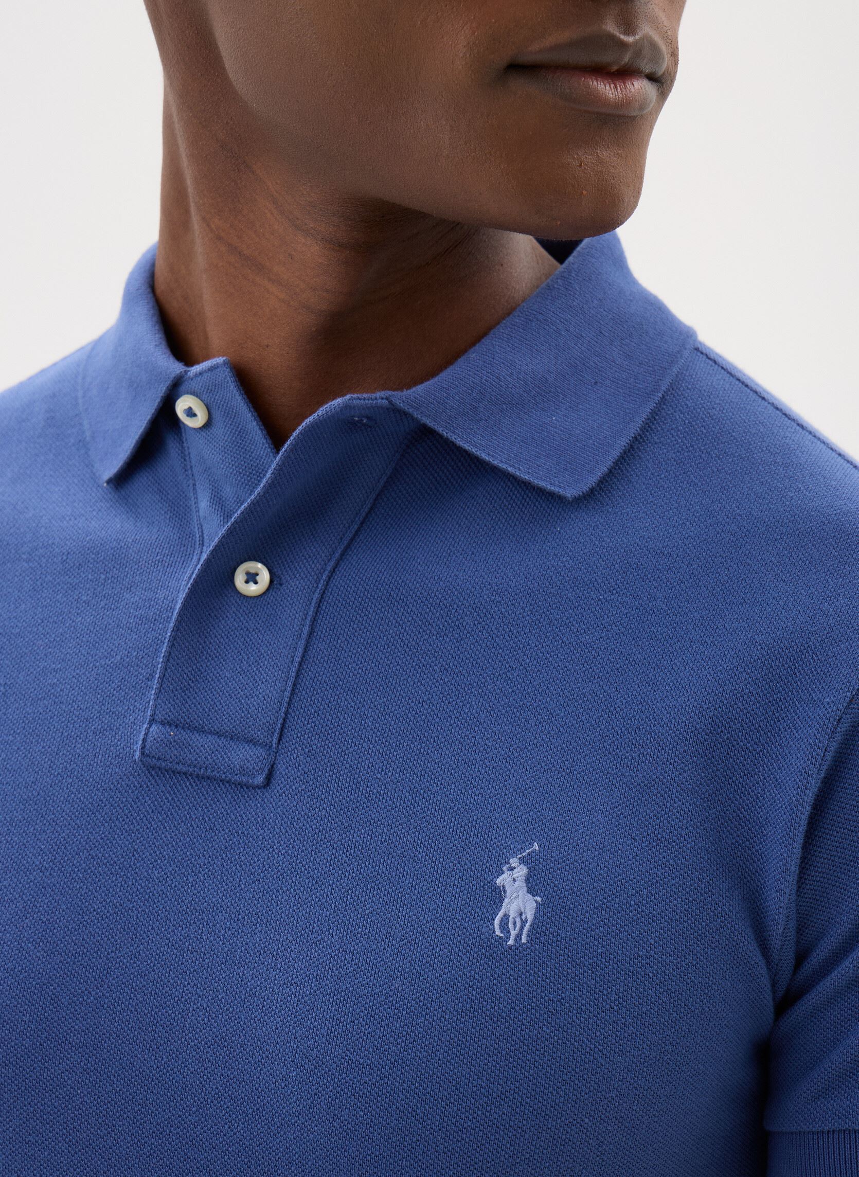 Polos manches courtes Polo en coton piqué Slim Fit homme bleu Polo Ralph Lauren Polos manches courtes Polo en coton piqué Slim Fit homme bleu OLD ROYAL/C7215