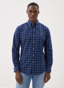 Hemden Chemise Oxford à carreaux Custom Fit herren blau