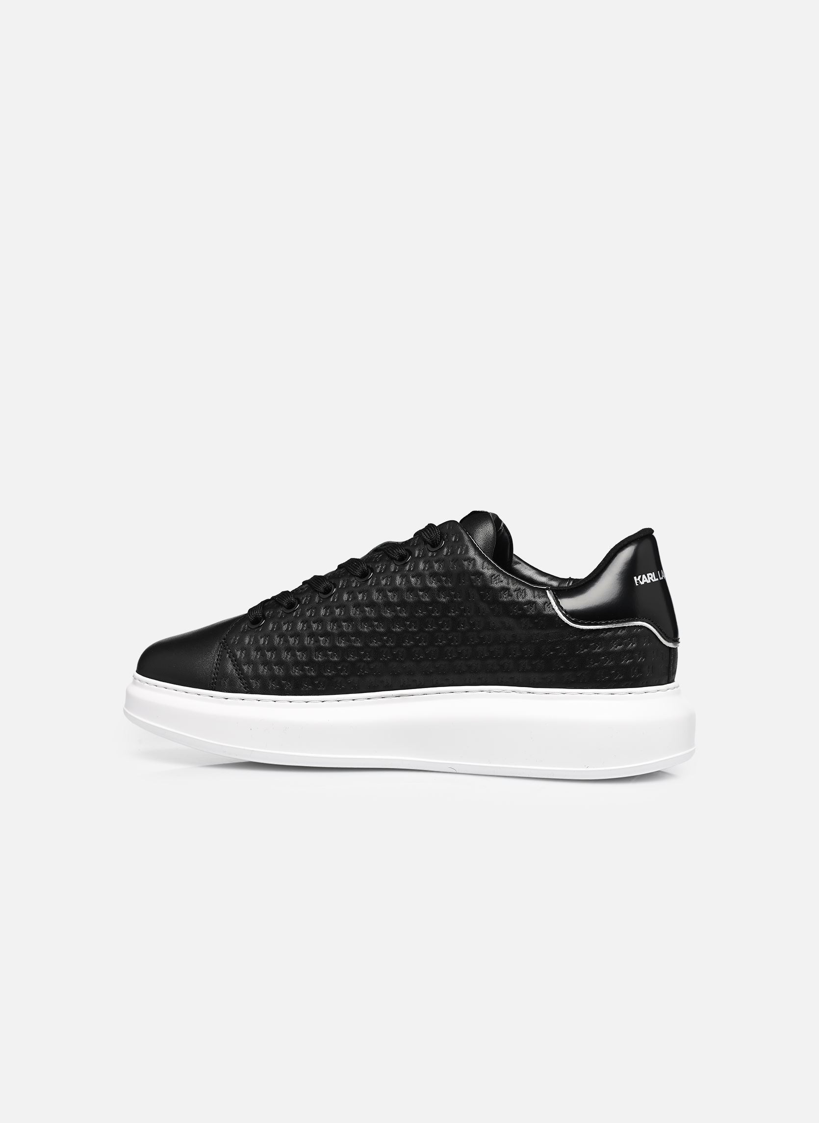 Baskets basses KAPRI MENS KL Microgram Lo homme noir Karl Lagerfeld Baskets basses KAPRI MENS KL Microgram Lo homme noir Black Lthr