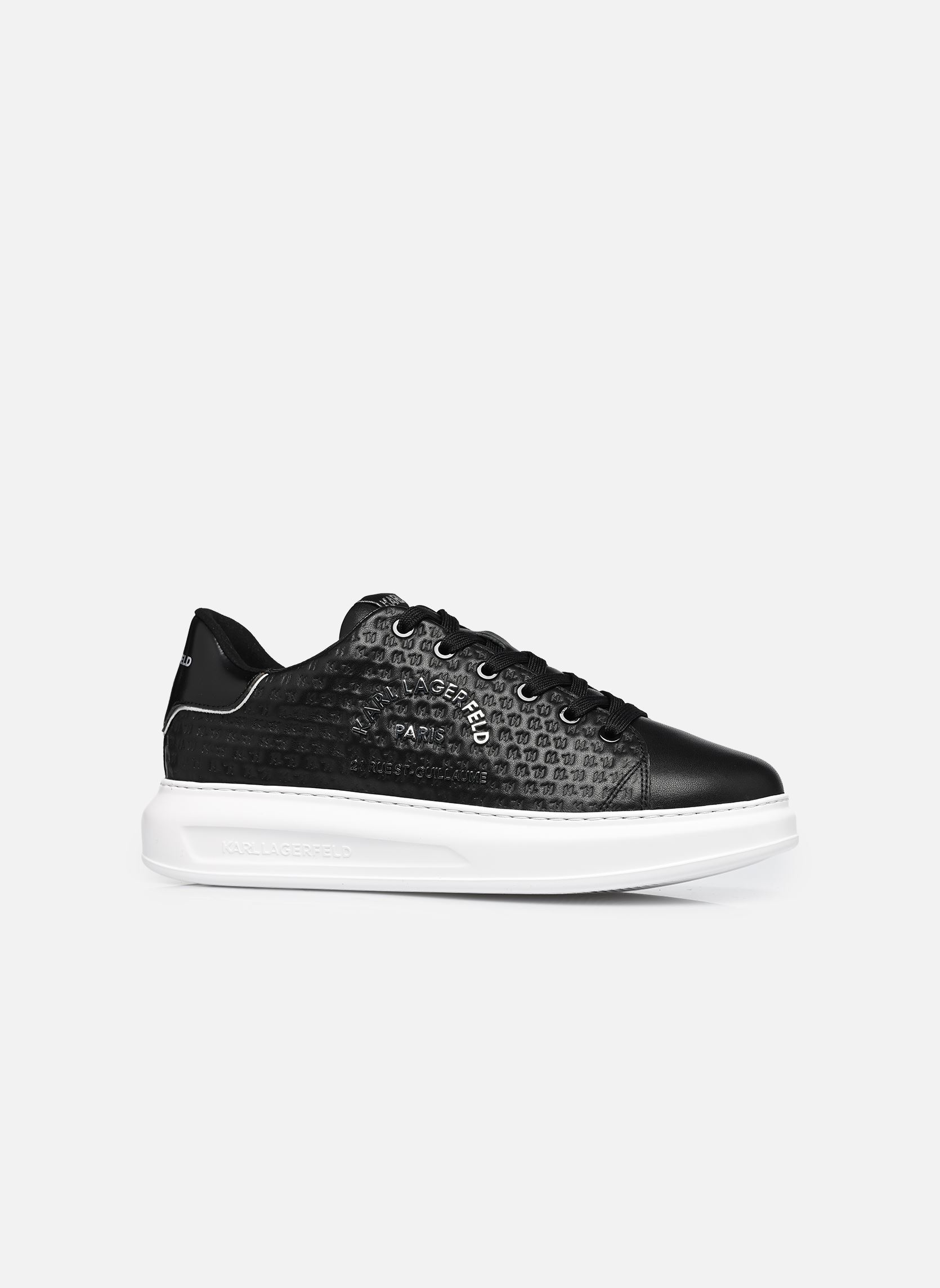 Baskets basses KAPRI MENS KL Microgram Lo homme noir Karl Lagerfeld Baskets basses KAPRI MENS KL Microgram Lo homme noir Black Lthr