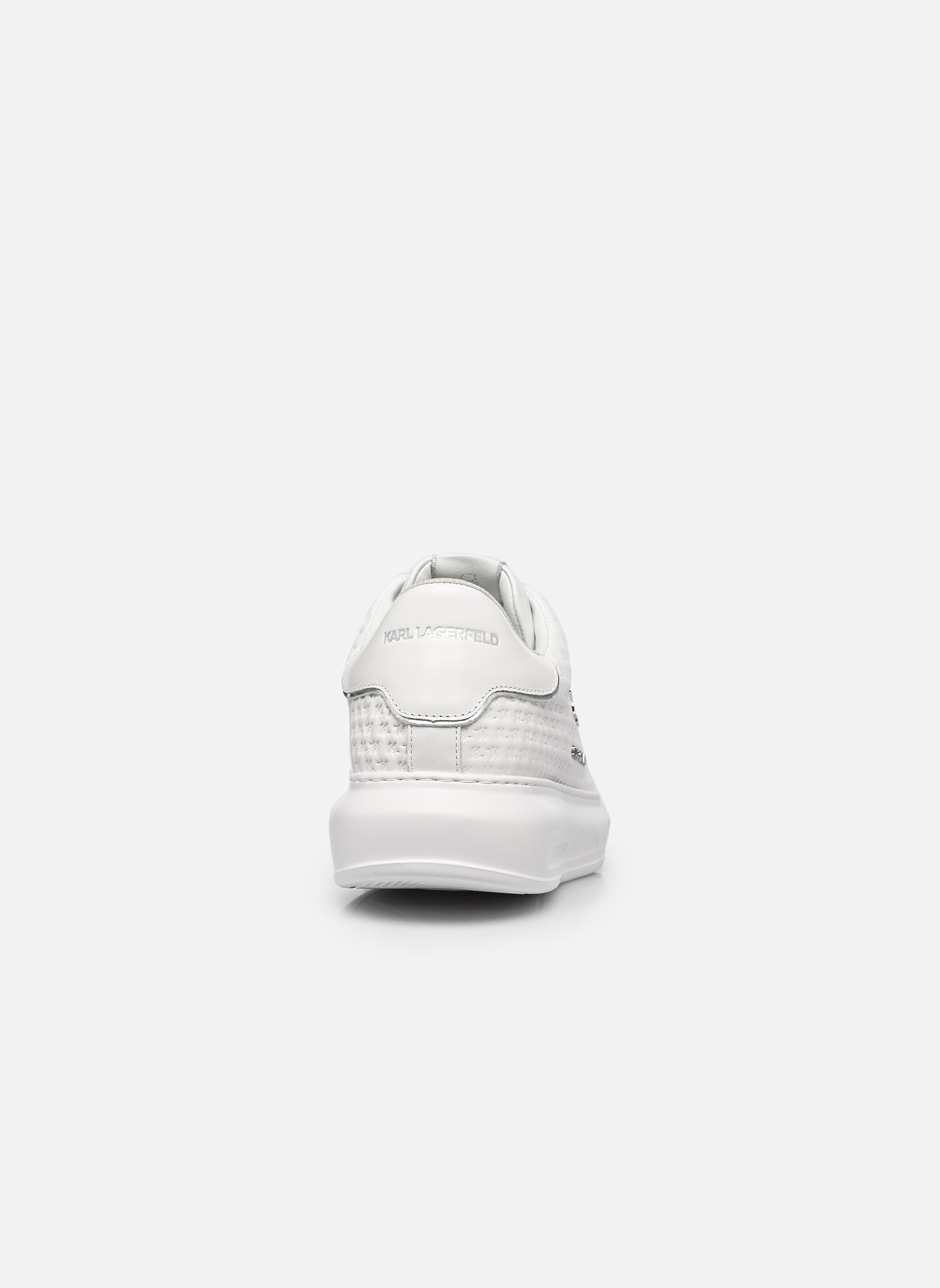 Lage sneakers KAPRI MENS KL Microgram Lo heren wit Karl Lagerfeld Lage sneakers KAPRI MENS KL Microgram Lo heren wit White Lthr