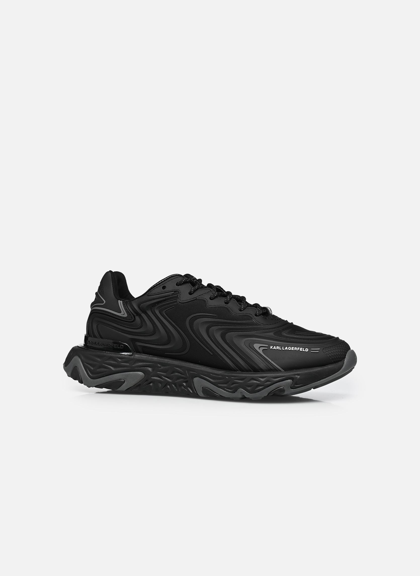 Baskets basses BLAZE Pyro Technikarl 2.0 homme noir Karl Lagerfeld Baskets basses BLAZE Pyro Technikarl 2.0 homme noir Black Synth Textile Mono